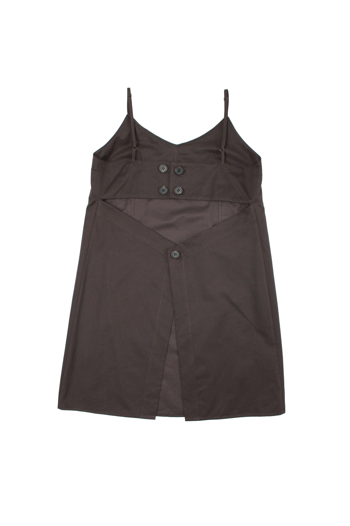 Vandi Layered Dress in Brown