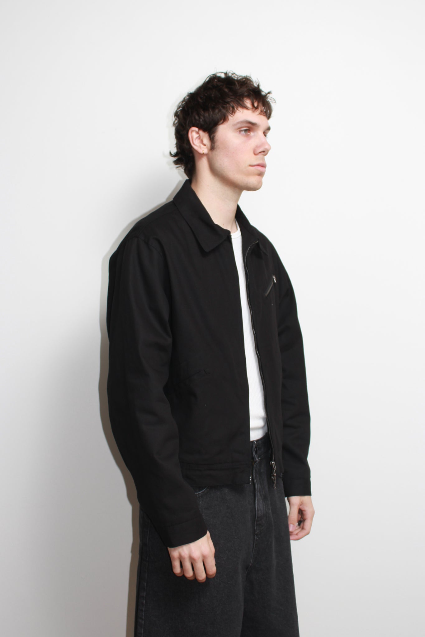 Avow Cotton Jacket in Black