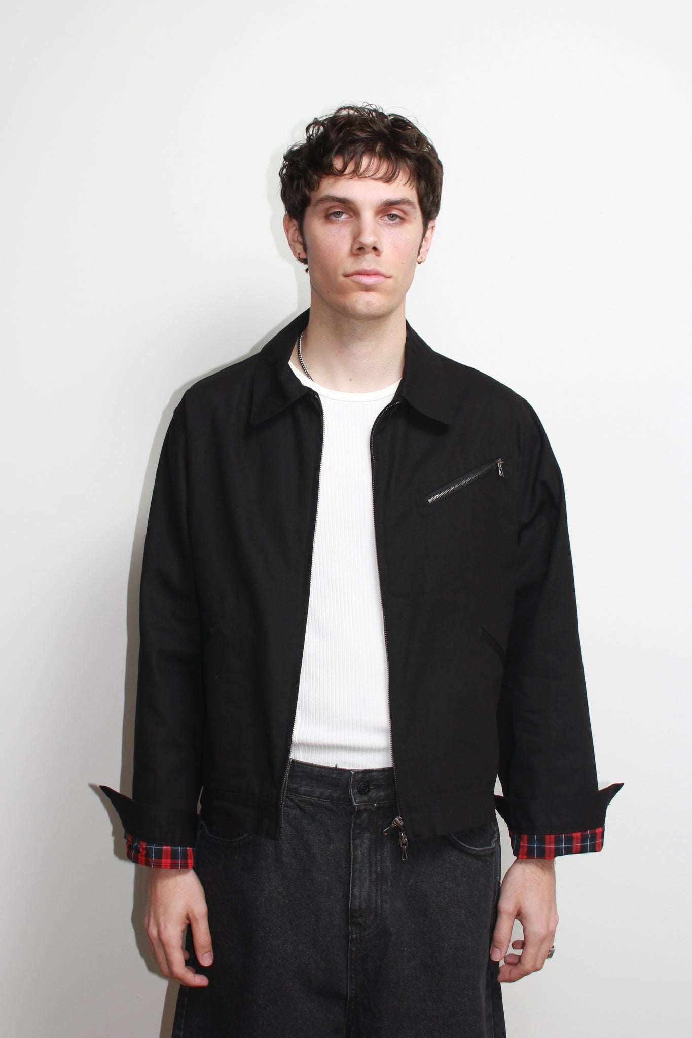Avow Cotton Jacket in Black