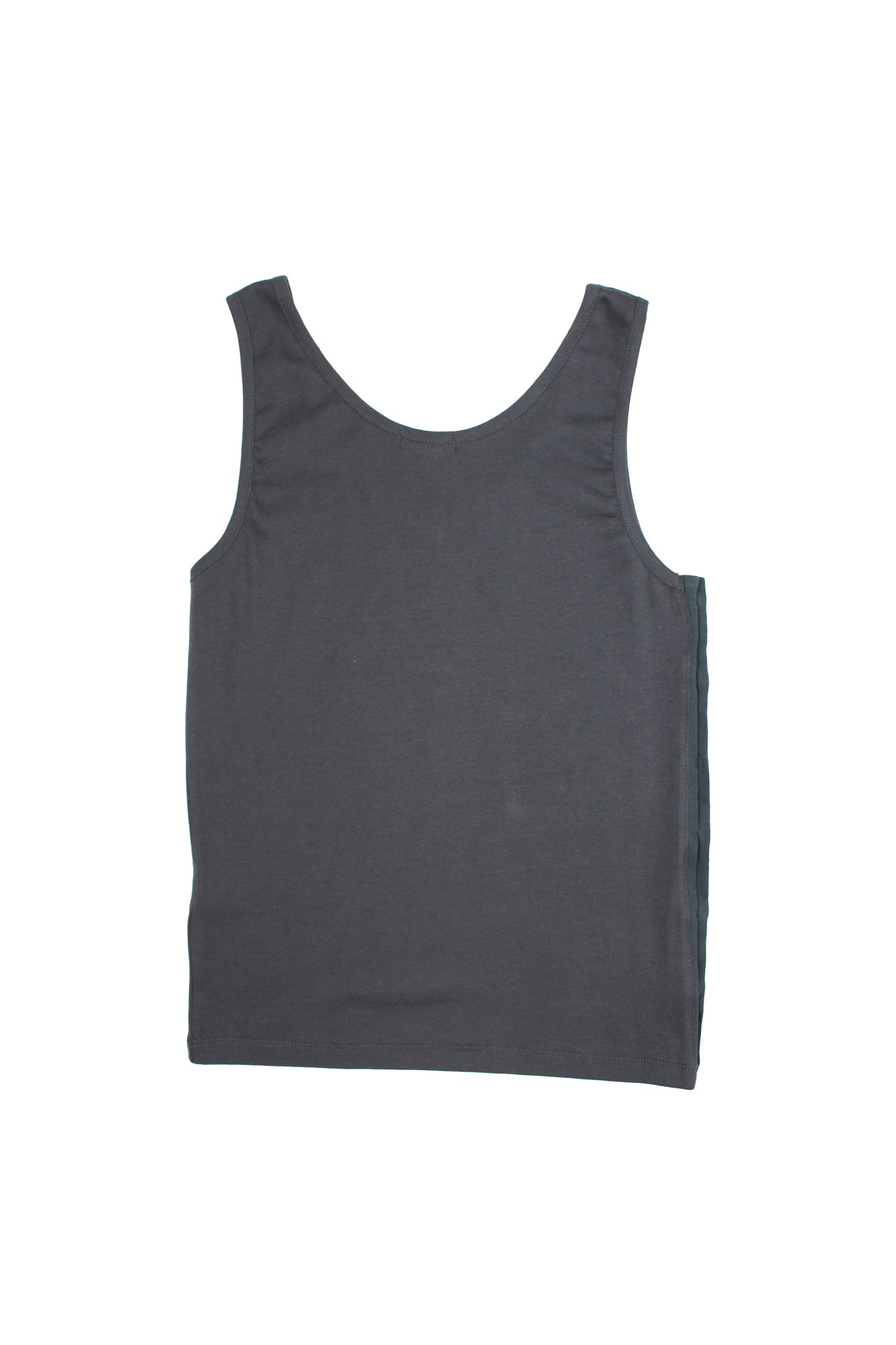 Side Button Sleeveless Top in Navy
