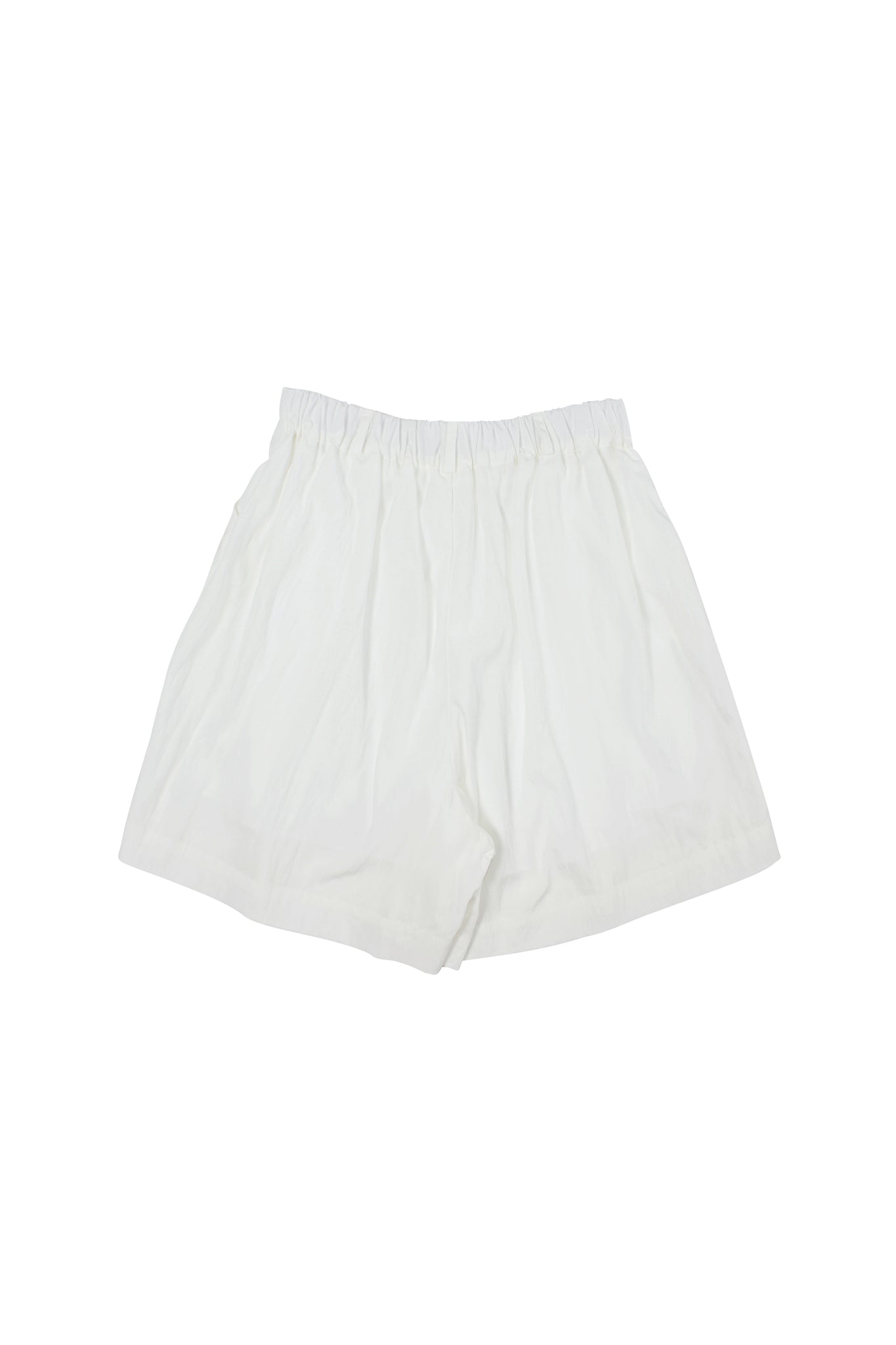 Pocket Summer Bermuda Shorts in White
