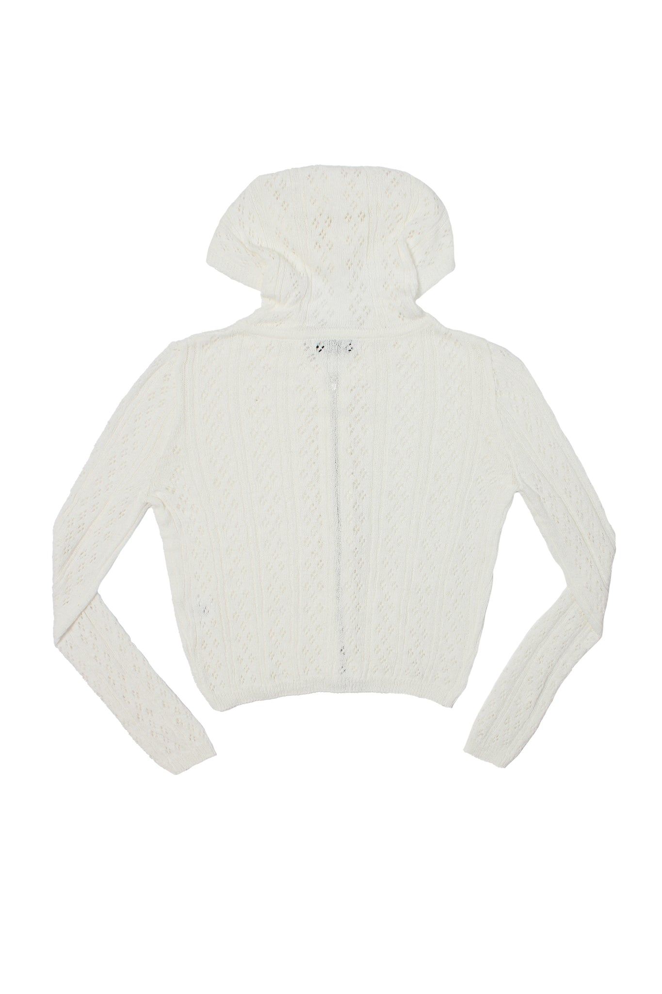 Scaci Hood Zip Up in Ivory