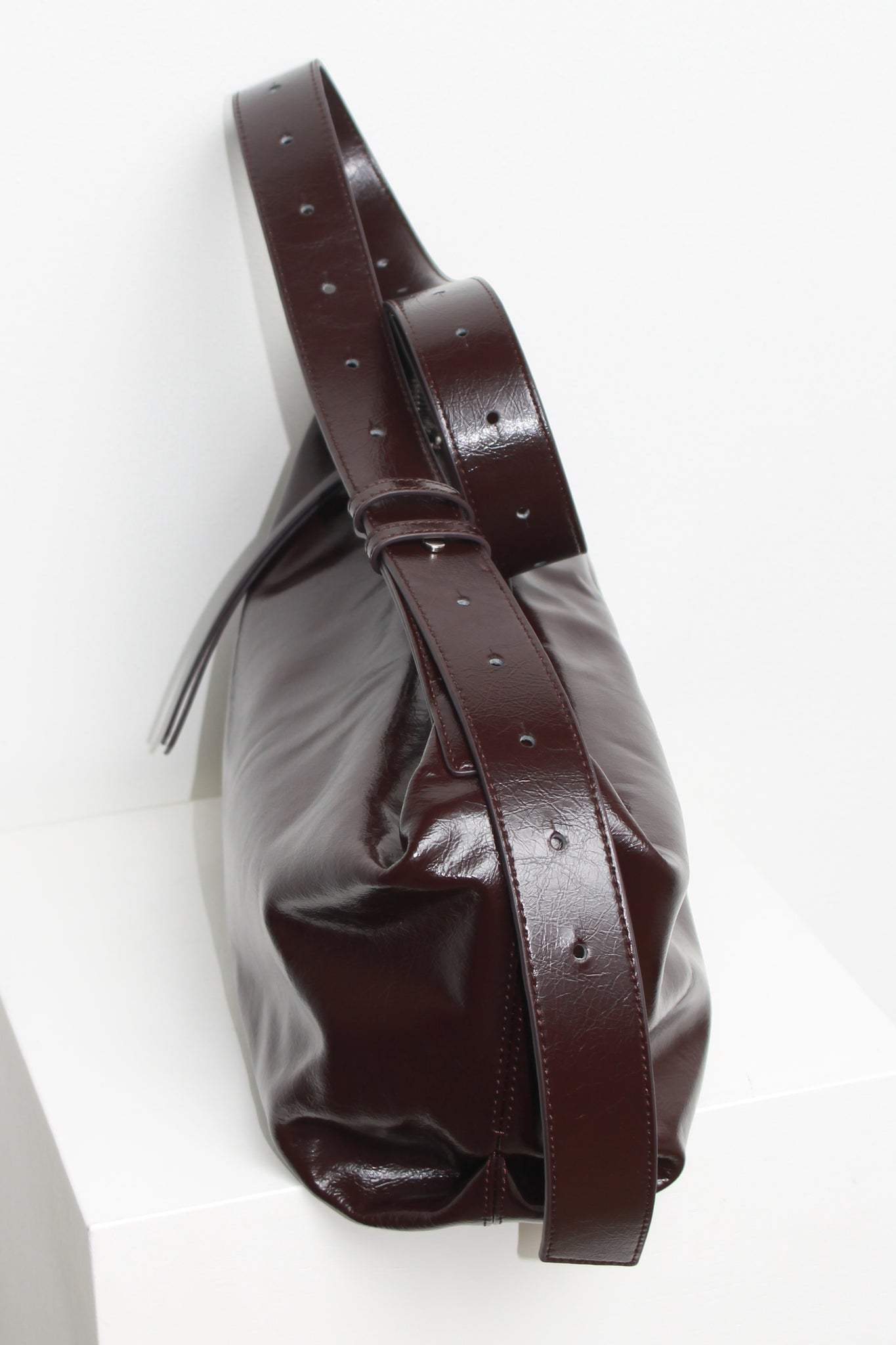 Hide Cross Shoulder Bag in Brown