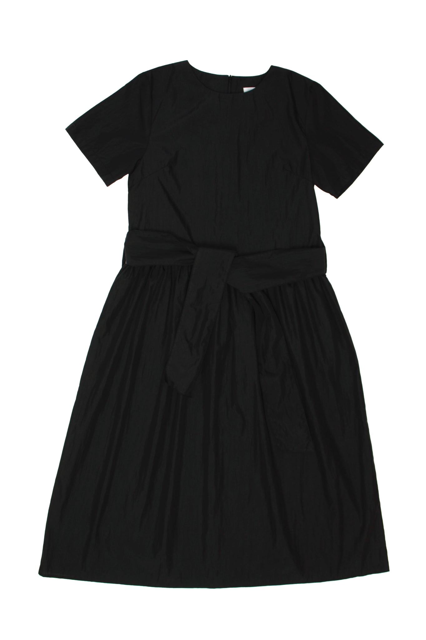 Elle Belted Dress in Black