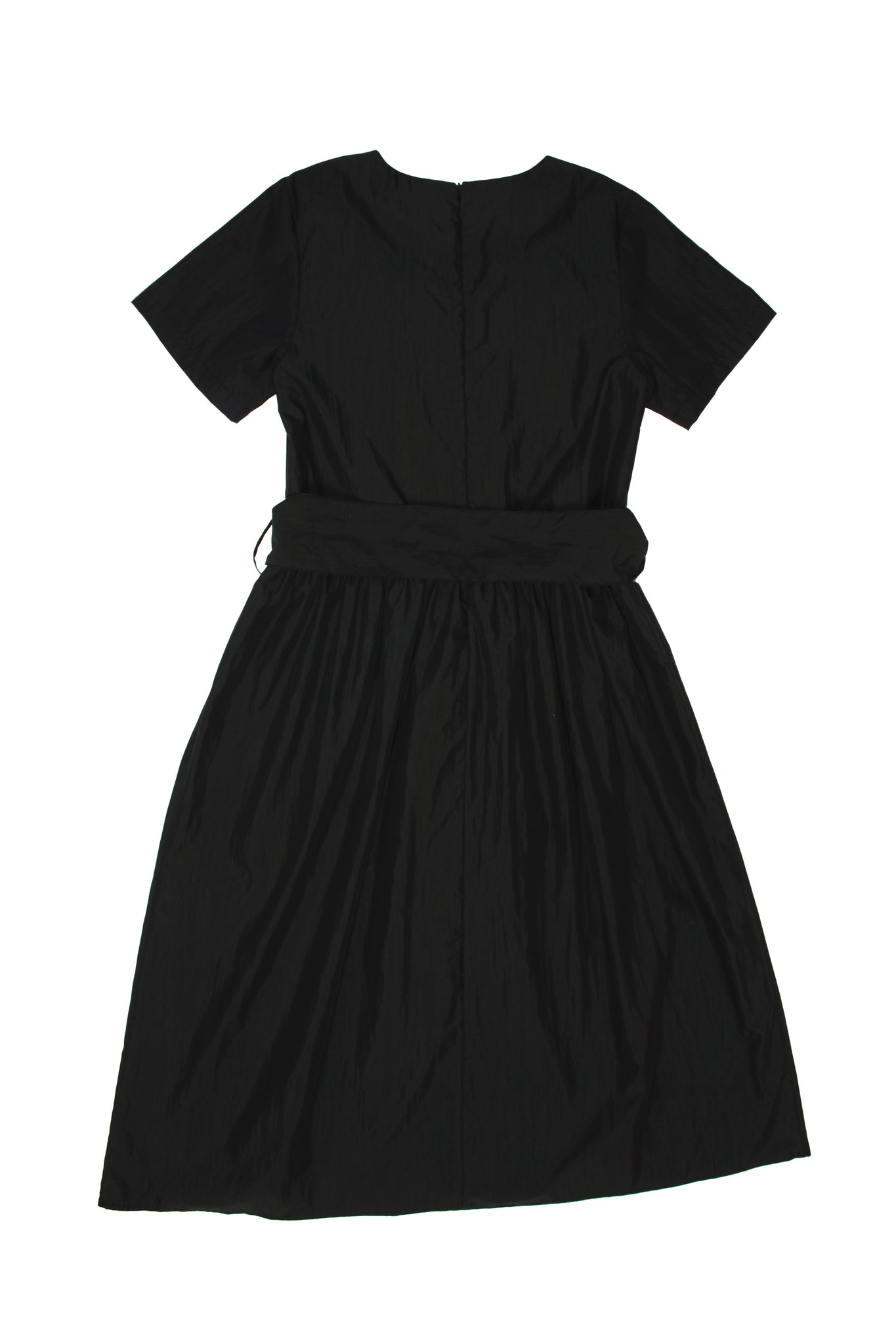 Elle Belted Dress in Black