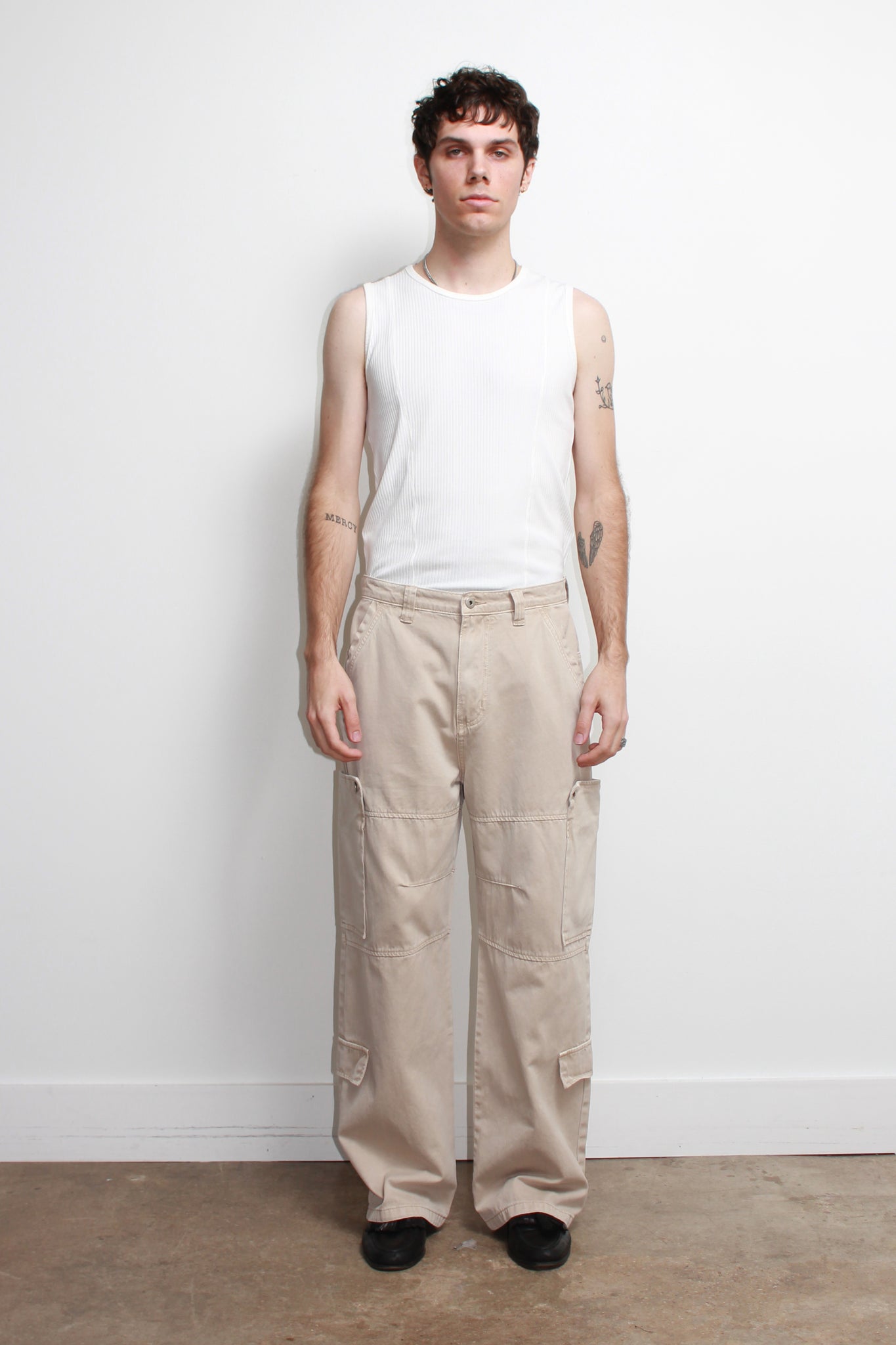 Pocket Dyeing Cargo Pants