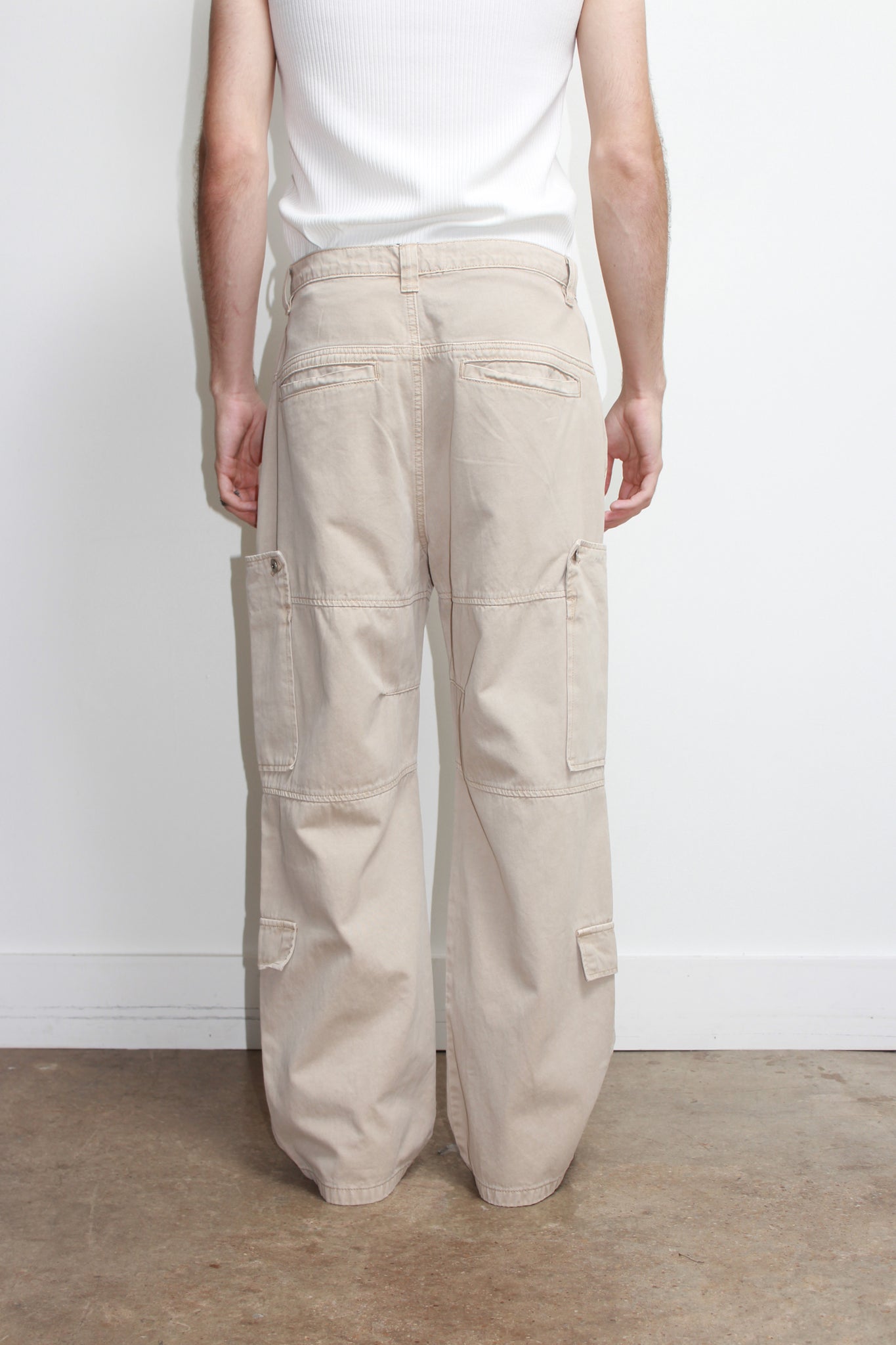 Pocket Dyeing Cargo Pants