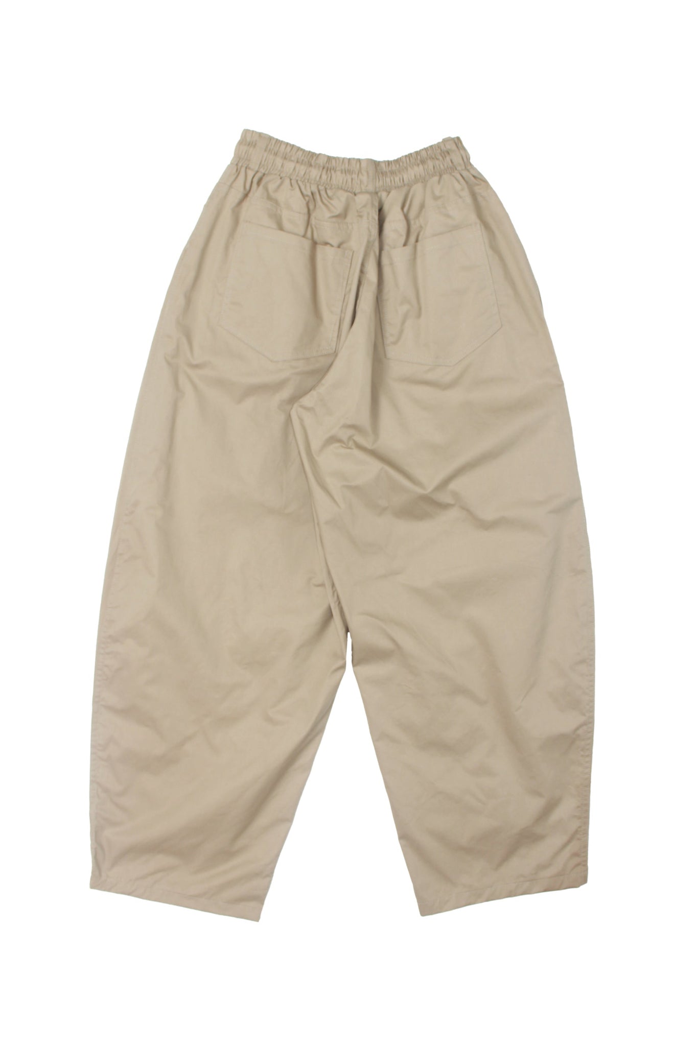 Settle Curved Barrel Leg Pant in Khaki