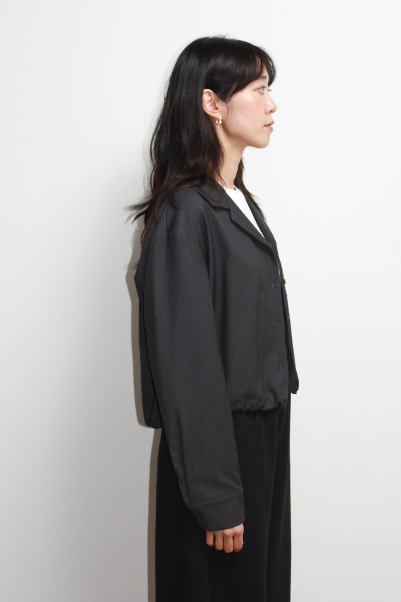 Orrd Cropped Button Up Shirket