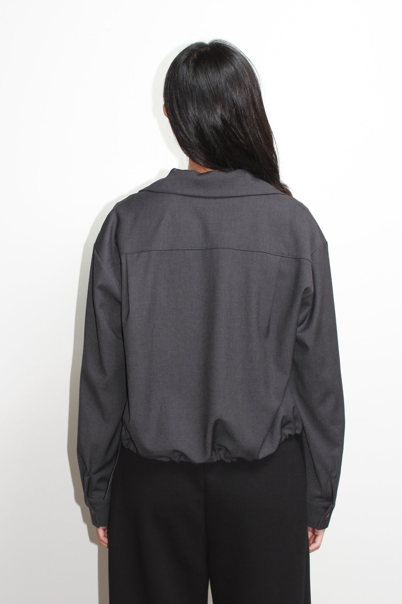 Orrd Cropped Button Up Shirket