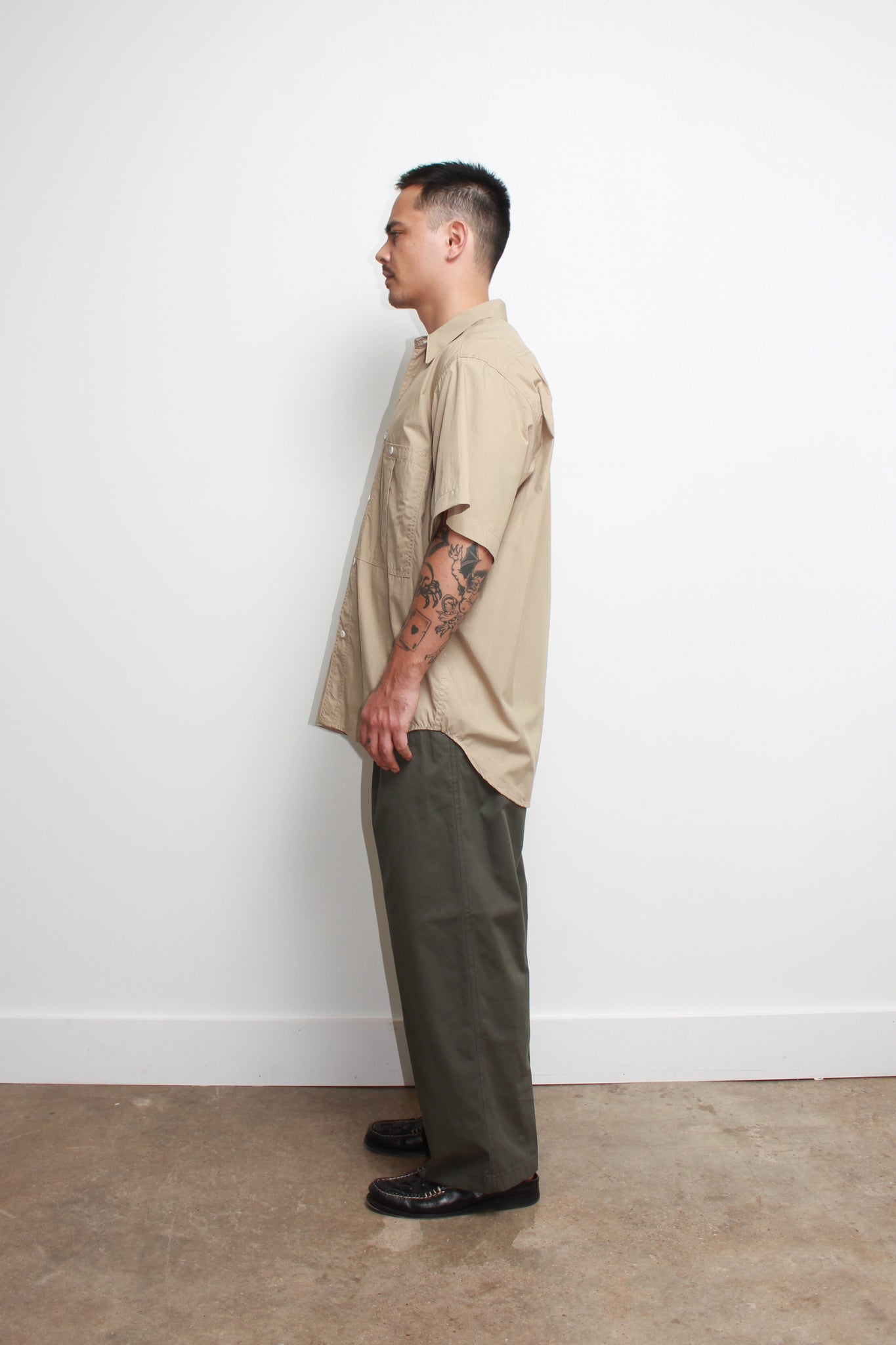 Maro Pocket Shirts in Khaki