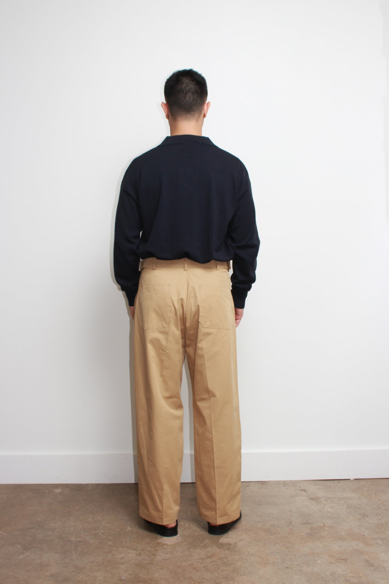 Moore Bizo Cotton Pants in Khaki