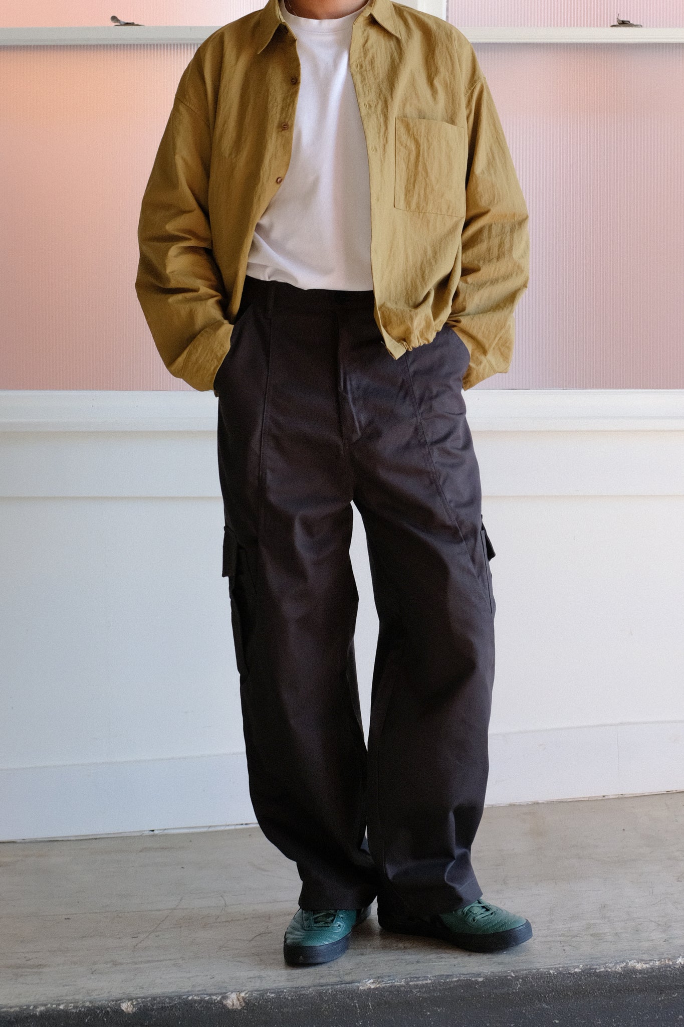 Curved Cargo Pants