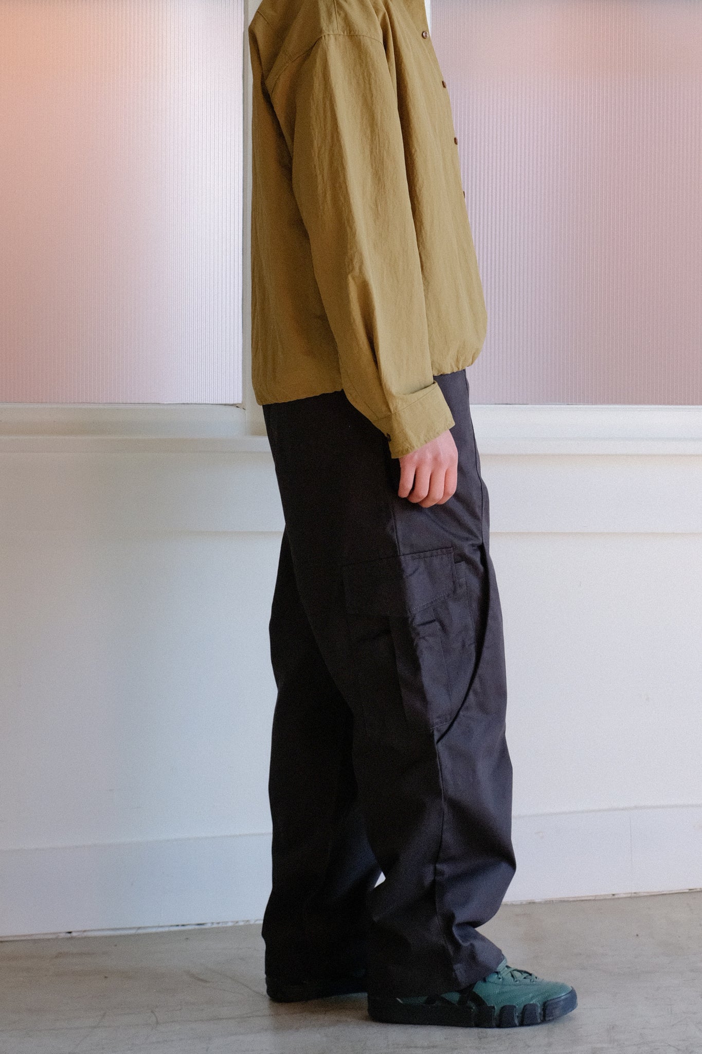 Curved Cargo Pants