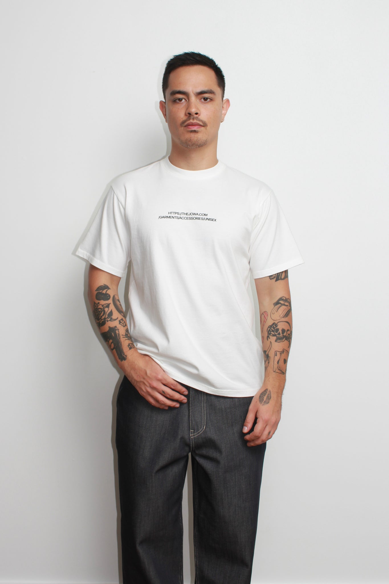 Jowa URL T-shirts in White