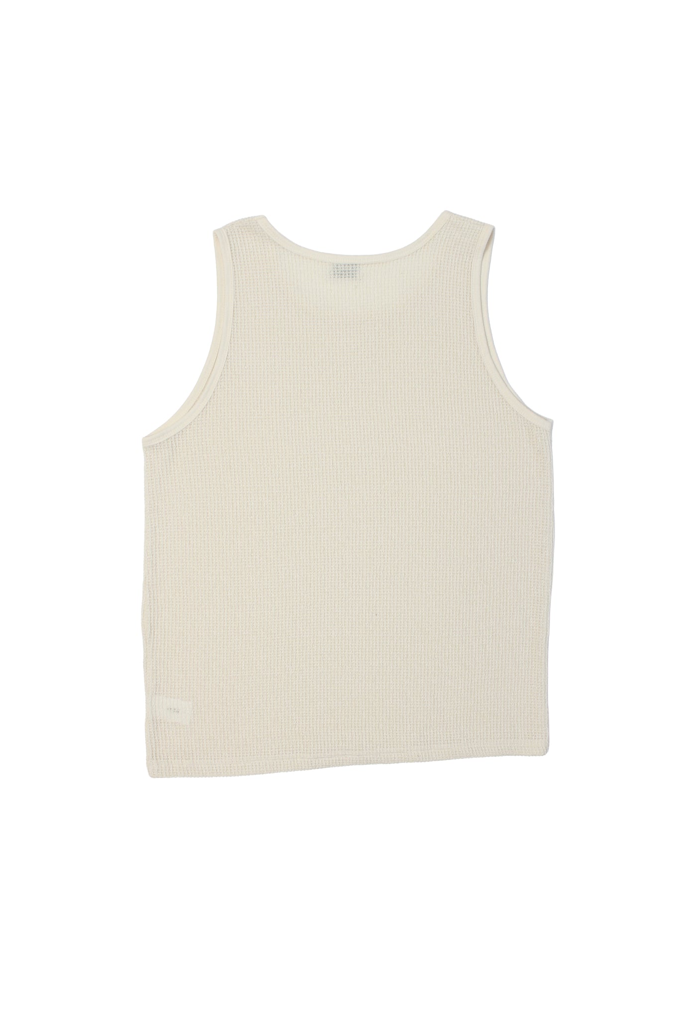 Mao Sleeveless Knit Top in White