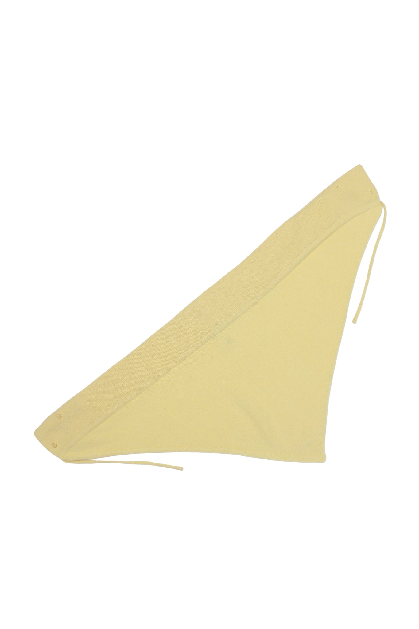 Moh String Cape Scarf in Lemon