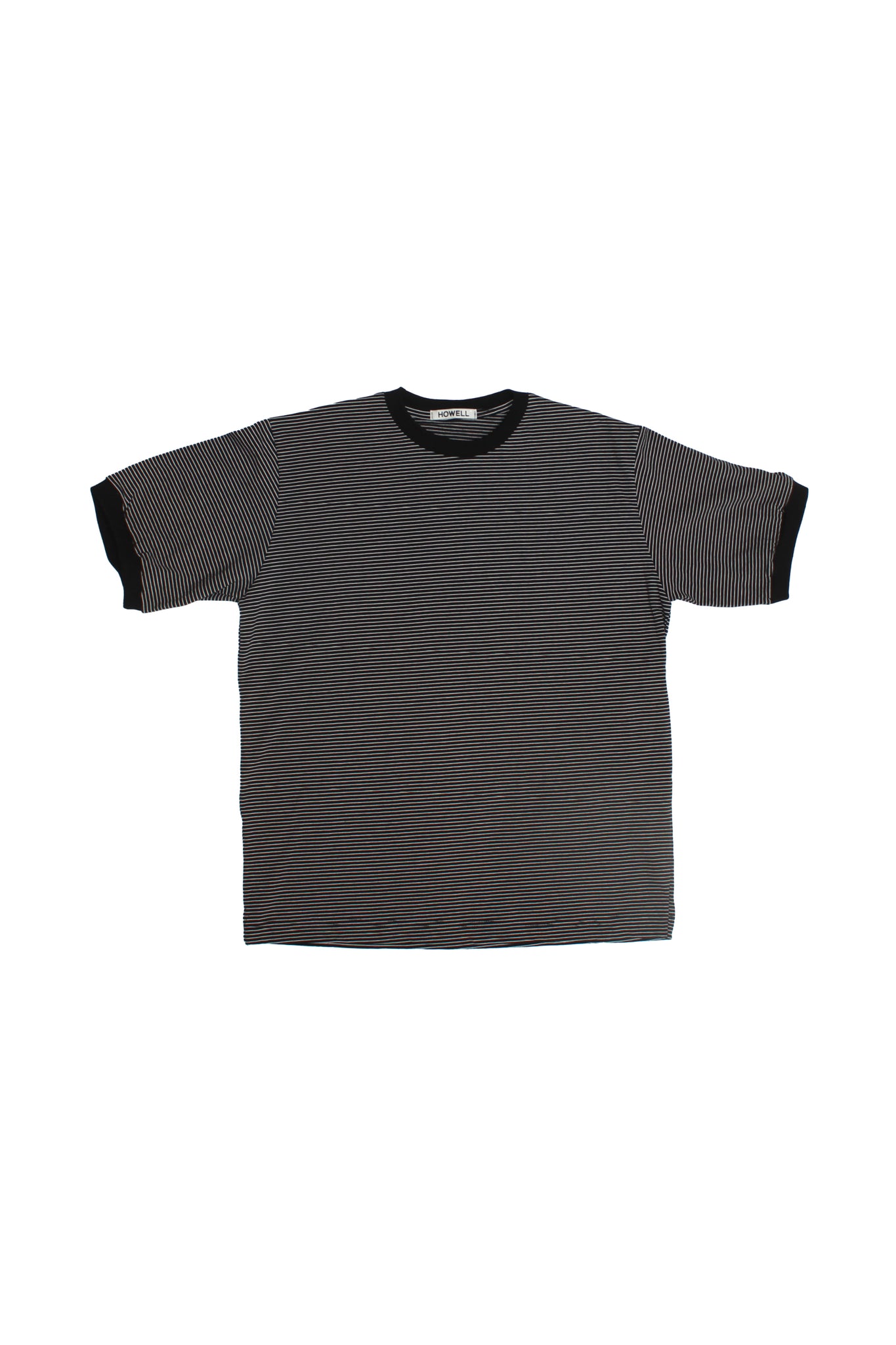 Danto Stripe T-Shirts in Black