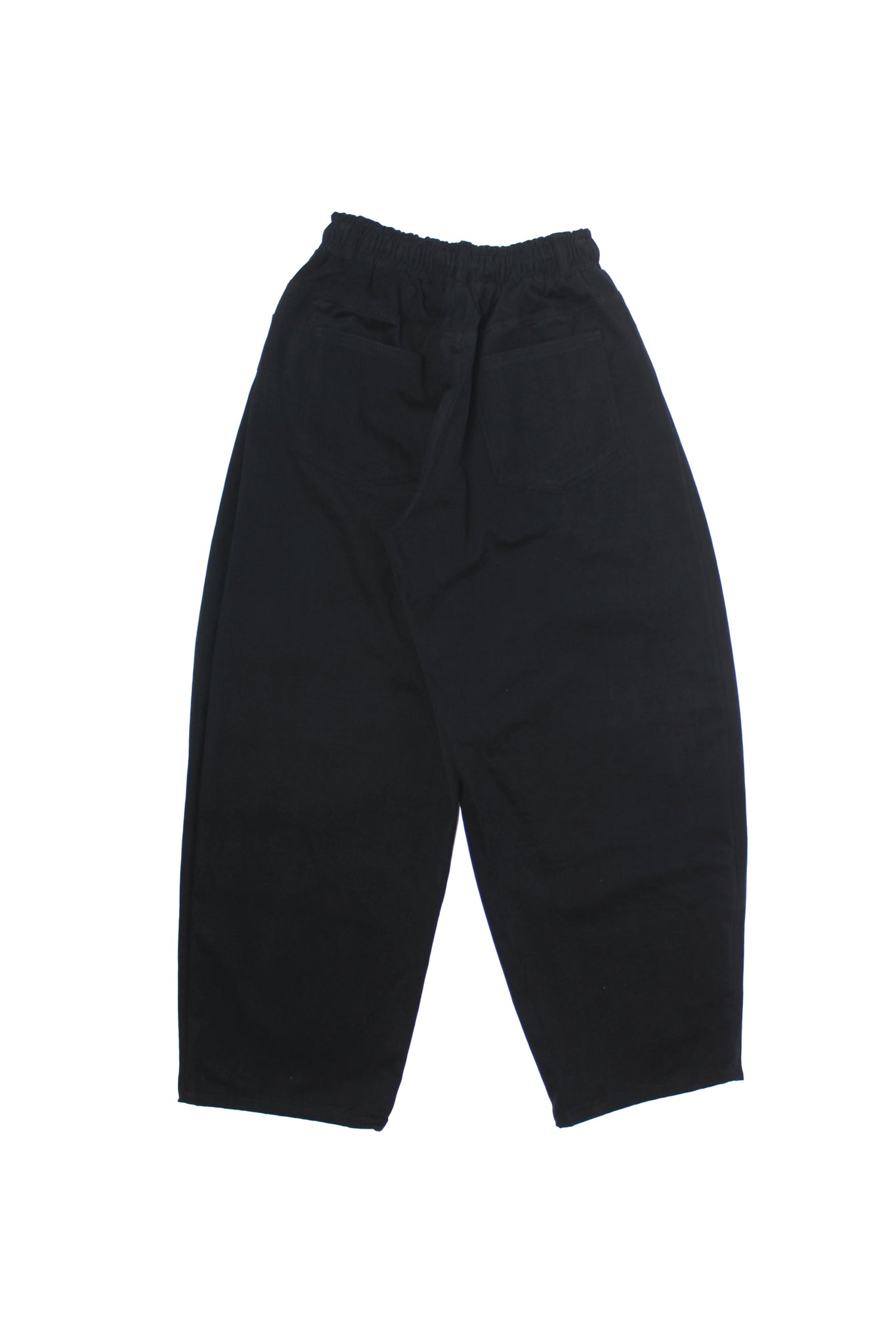 Crome Curved Barrel Leg Pant in Black