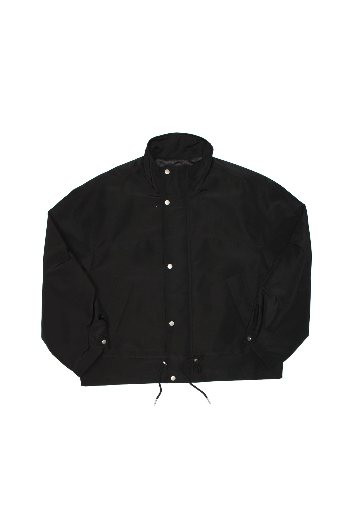 Shell High-neck Jacket in Black – Jowa.shop
