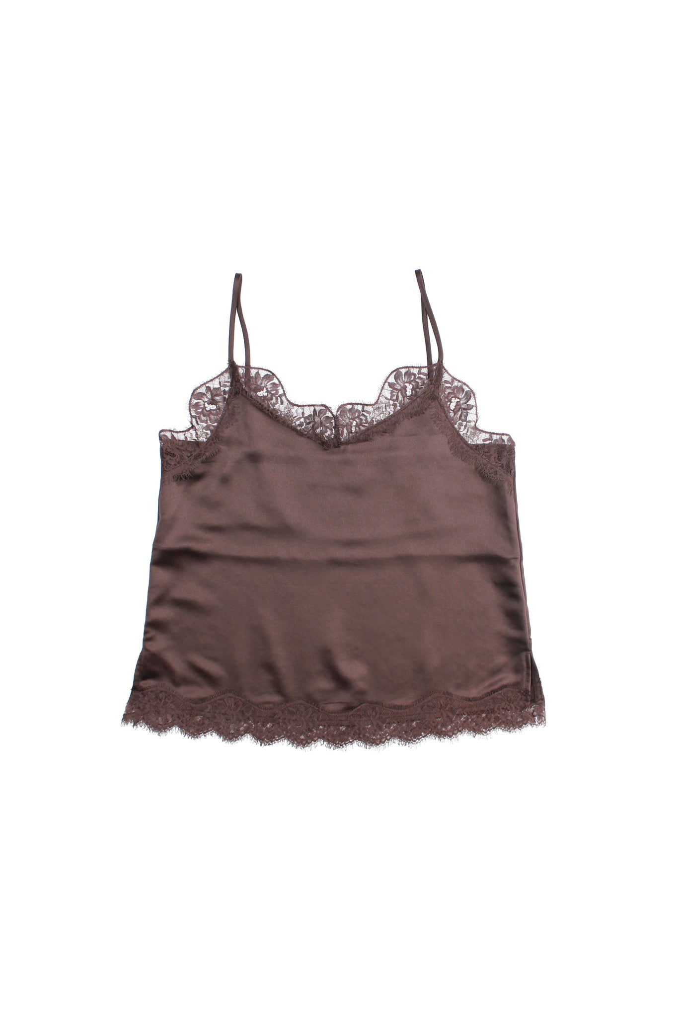 Acker Lace Camisole in Brown