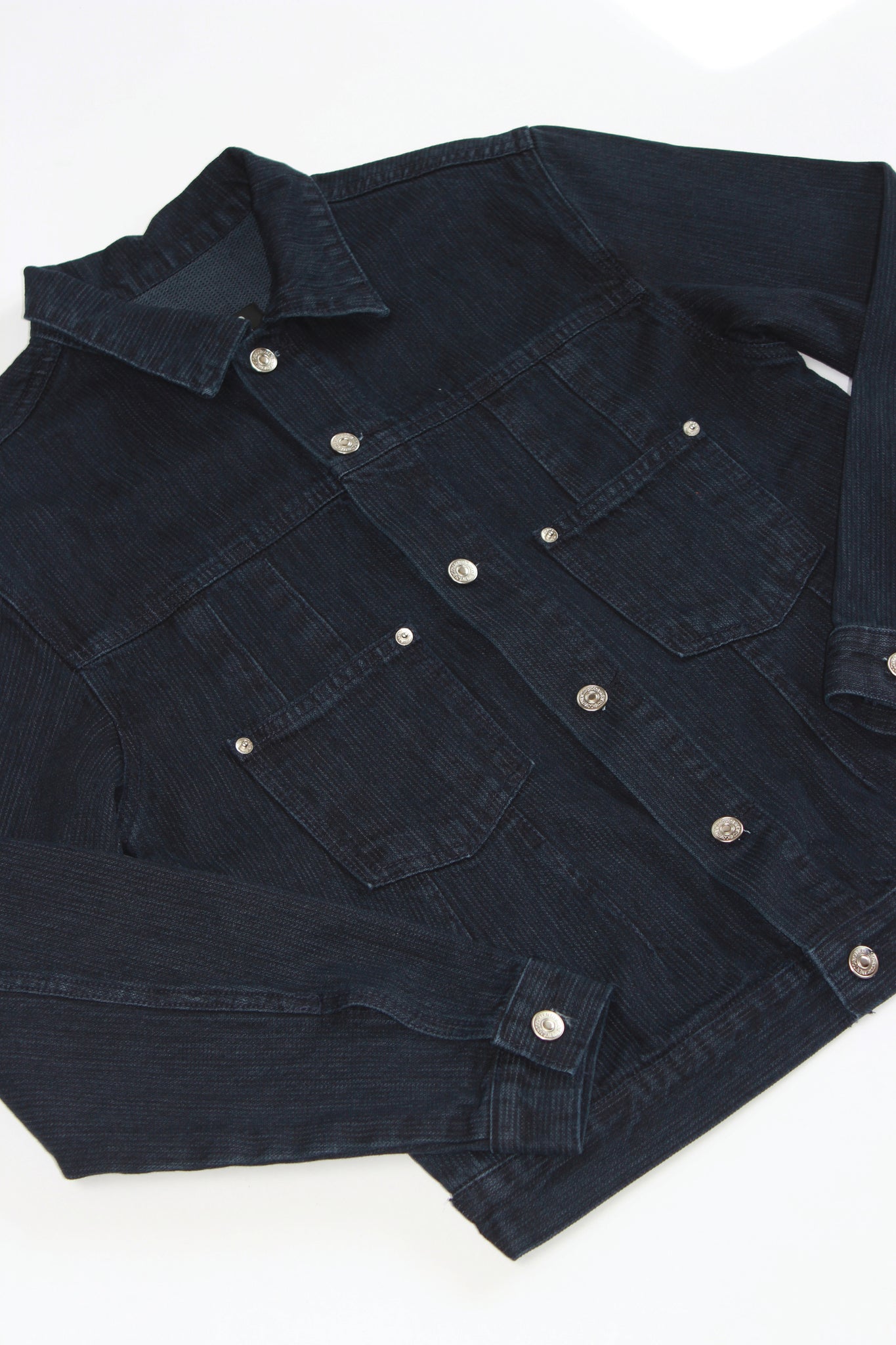 Mento Ribbed Denim Jacket