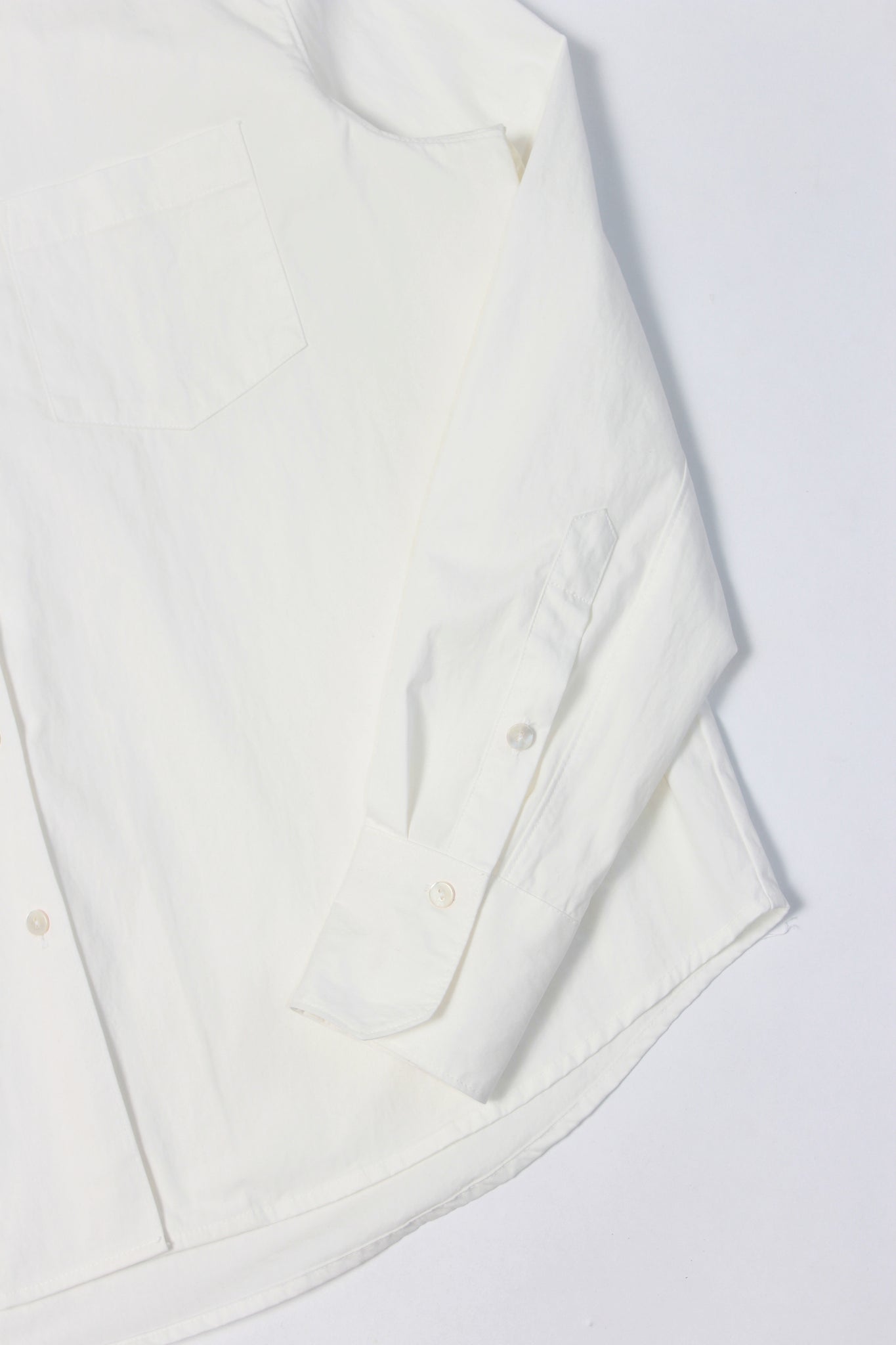Oslo Cotton Shirt in White