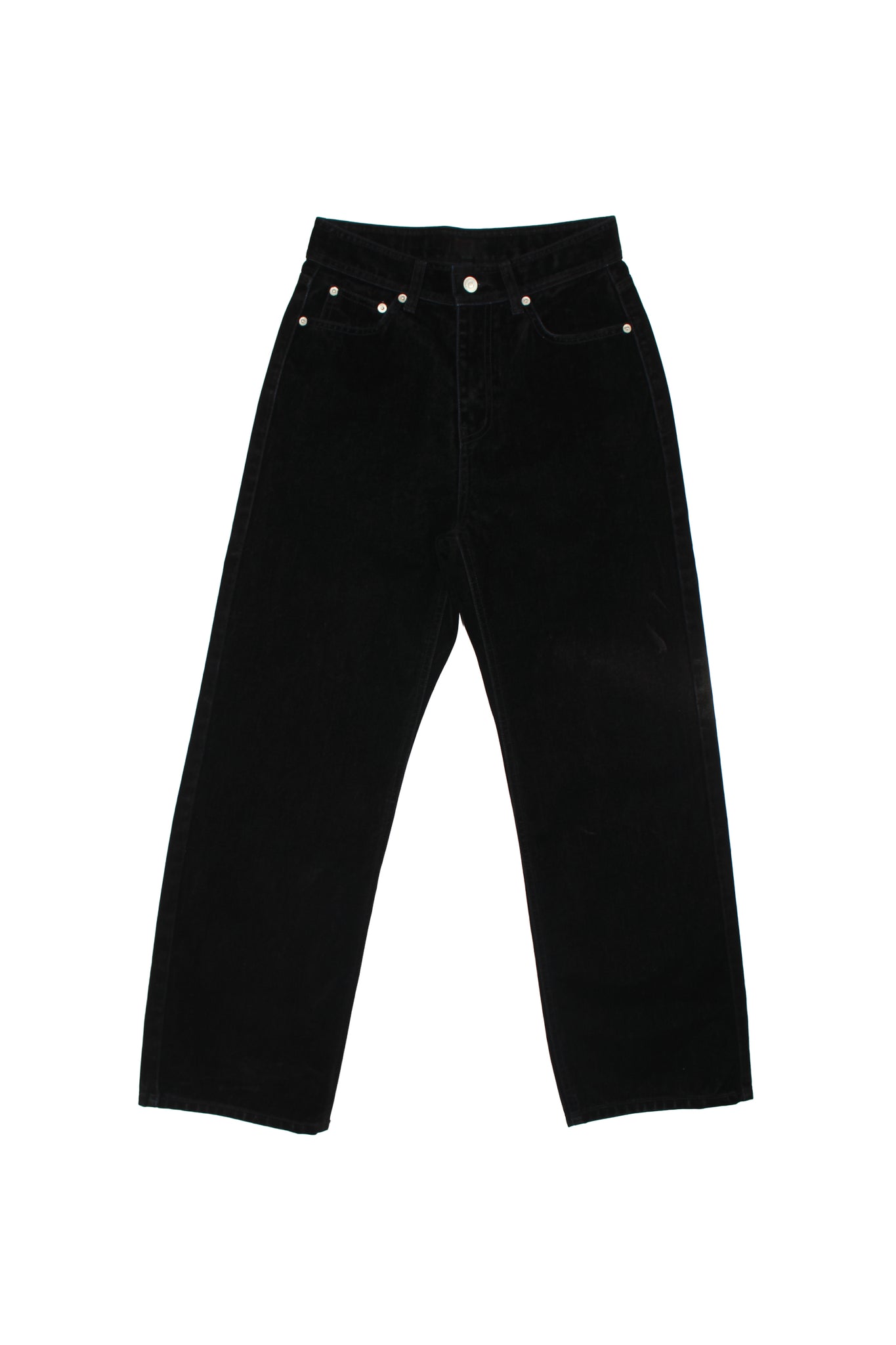 Ago Velvet Denim in Black