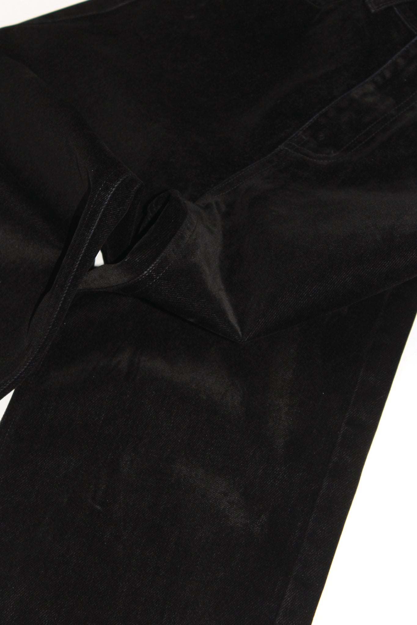 Ago Velvet Denim in Black