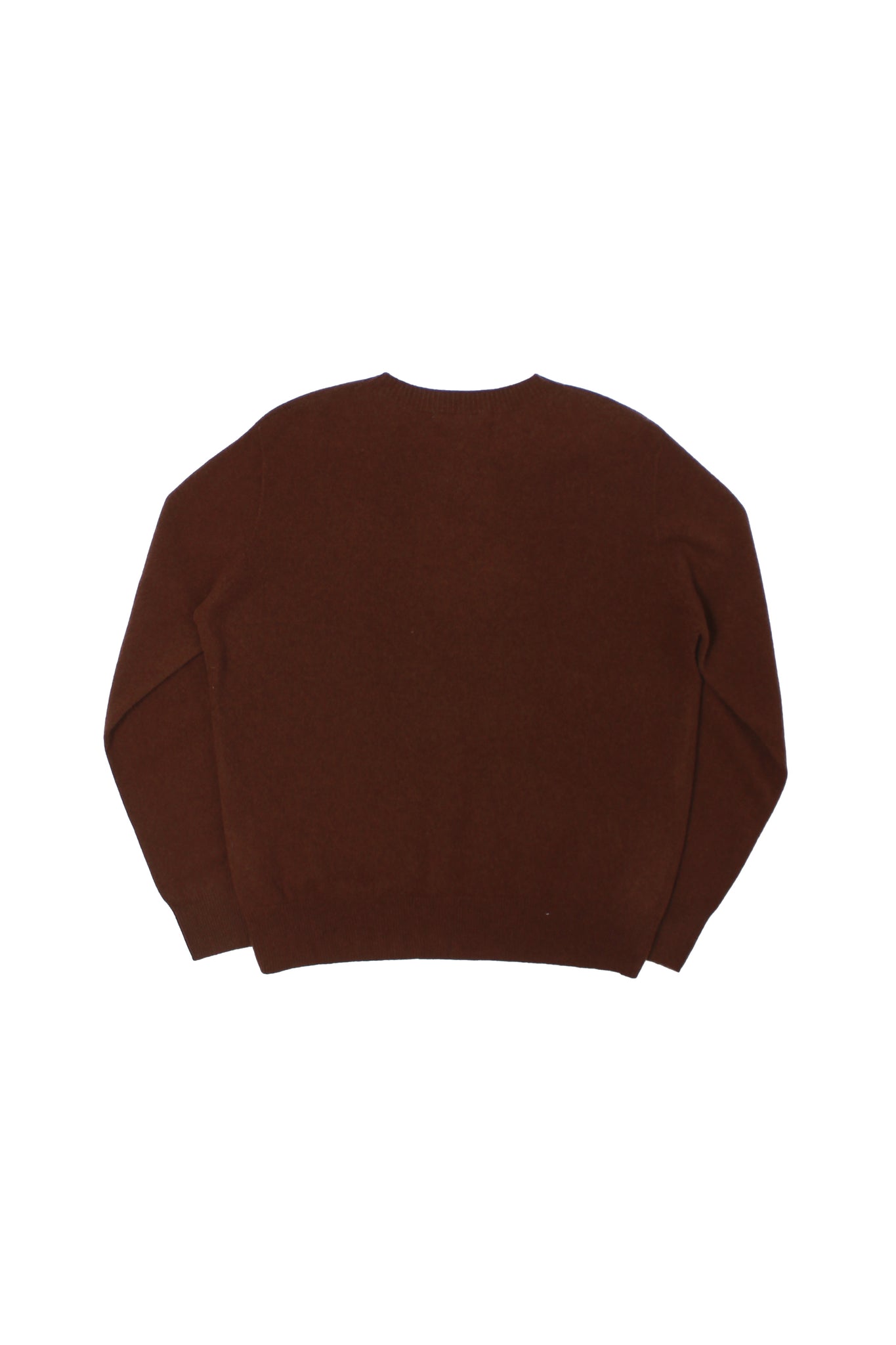 WHOLEGARMENT Wool Sweater in Chocolate