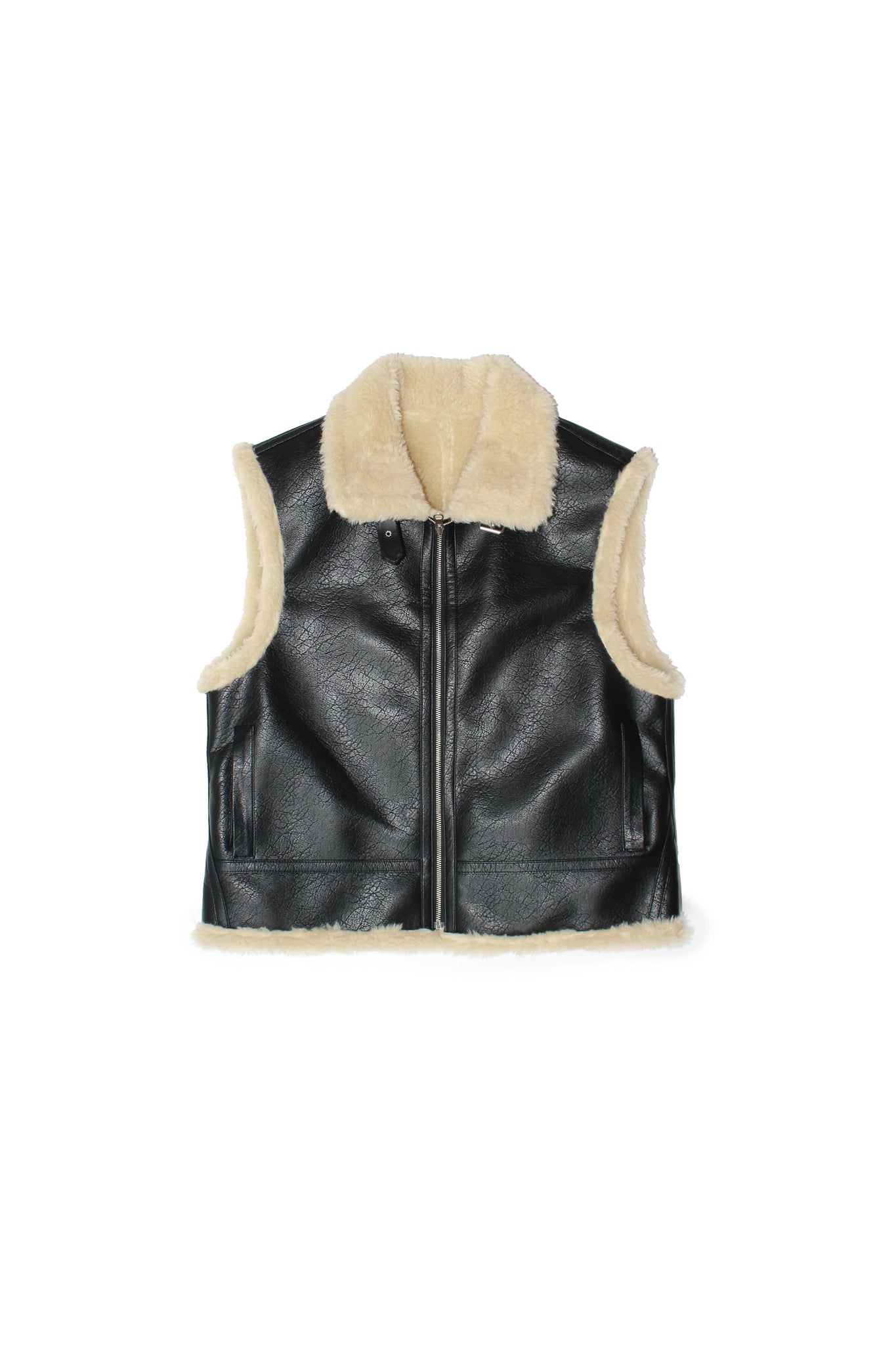 Reversible Shearling Vest