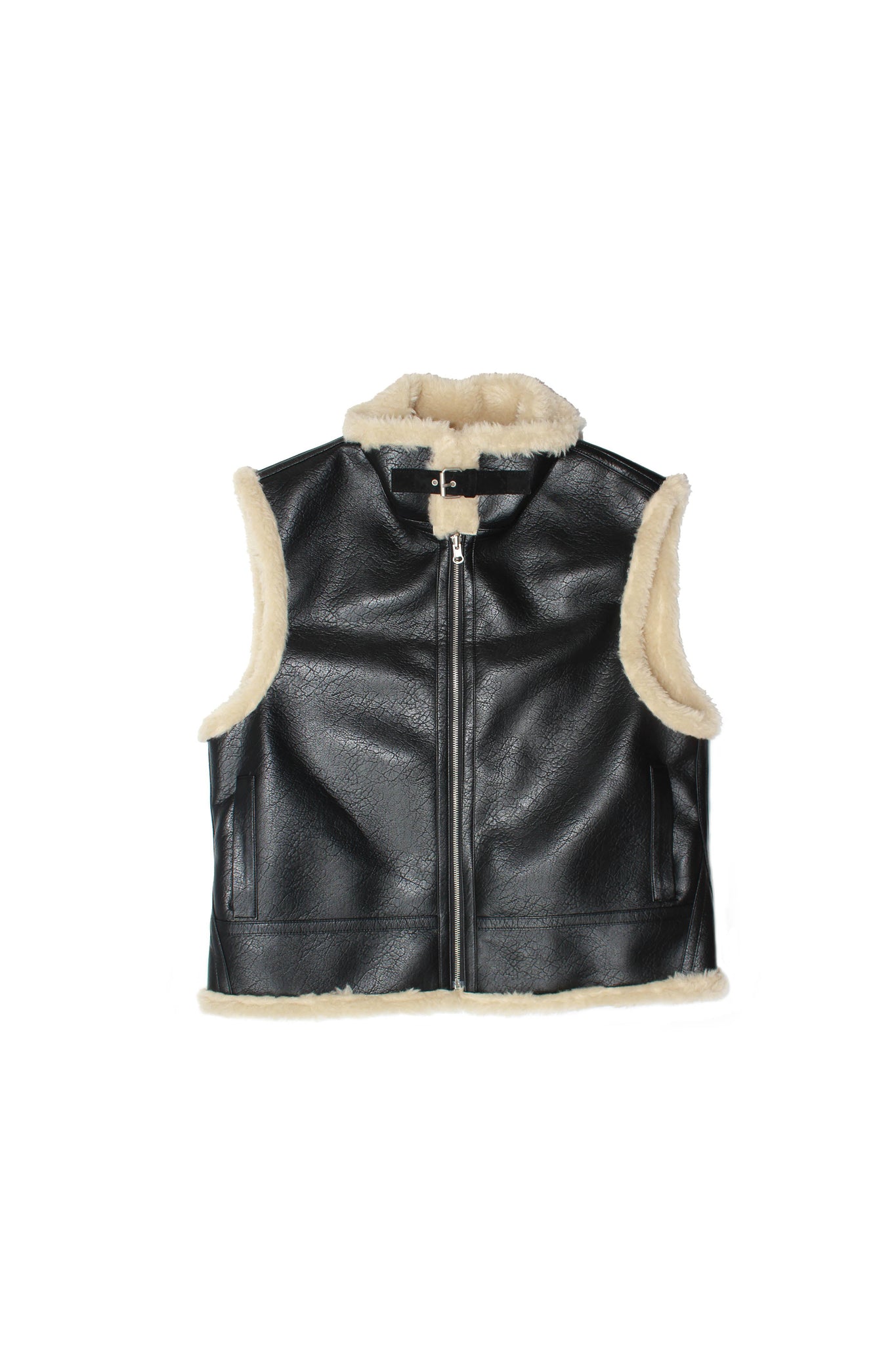 Reversible Shearling Vest