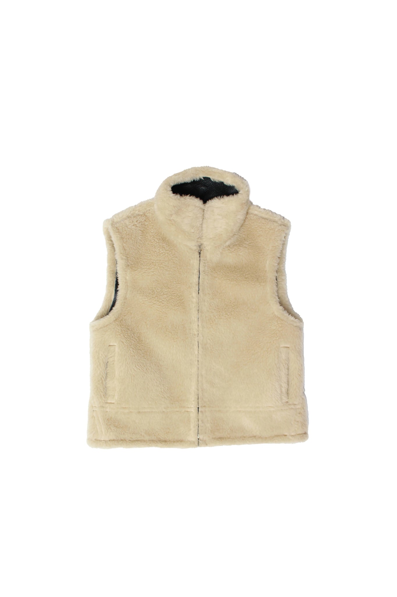 Reversible Shearling Vest