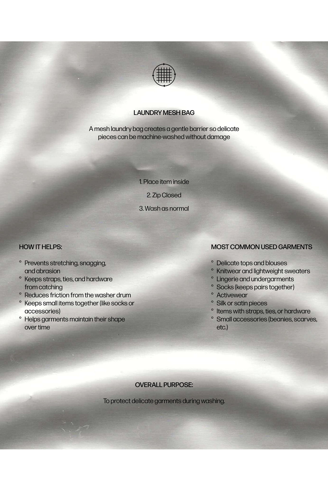 Jowa Laundry Mesh Bag