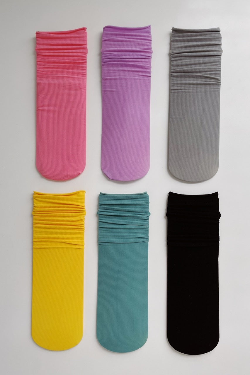 Spring Color Socks (6 Colors)