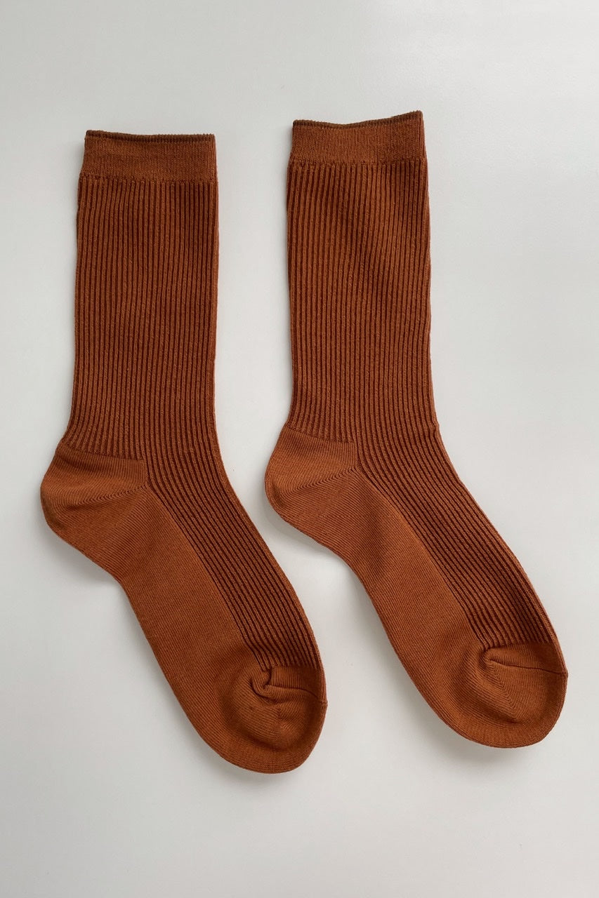 Solid Ribbed Socks (6 Colors)