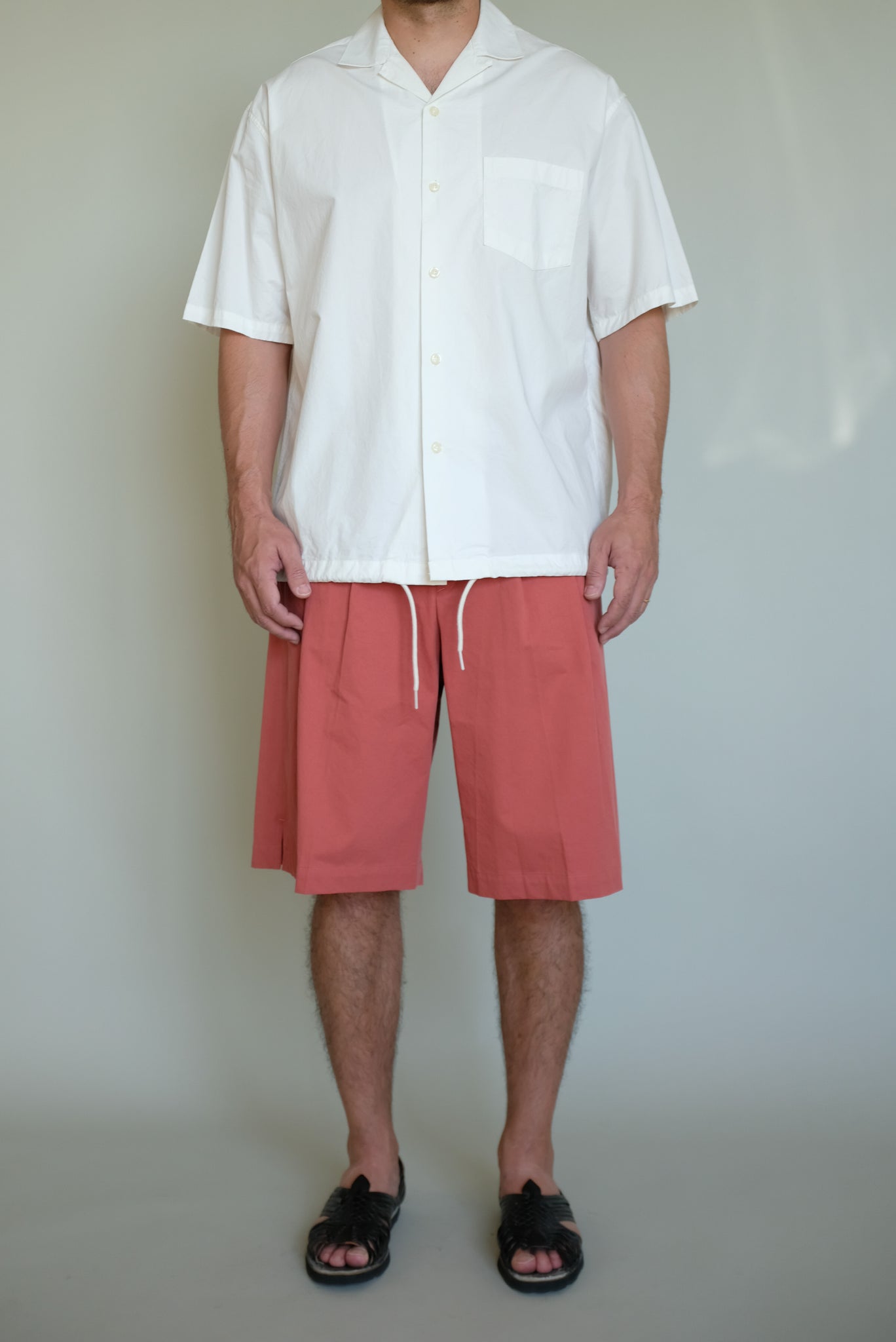 Bermuda Shorts in Coral