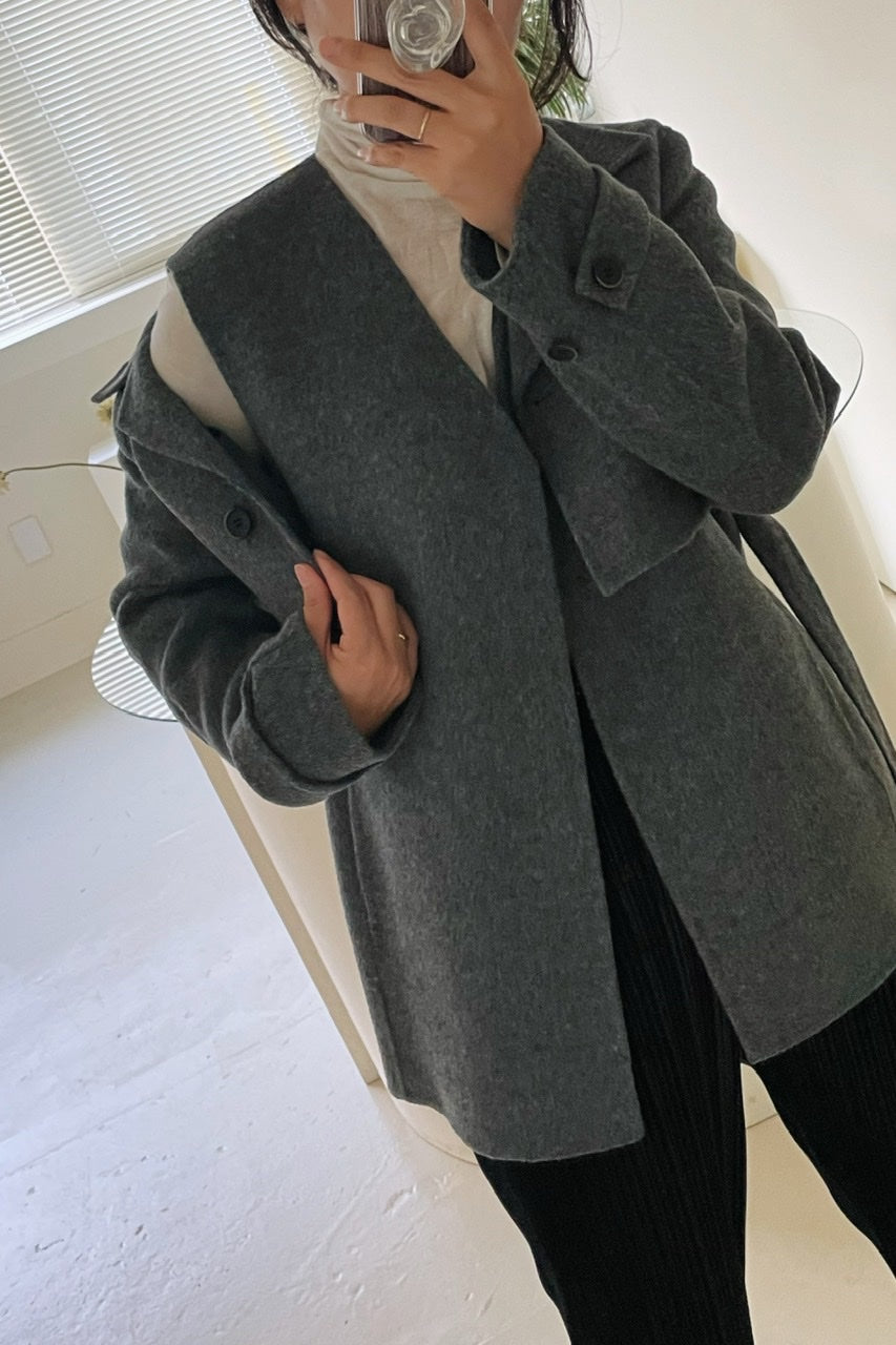 Two in one Wool Coat