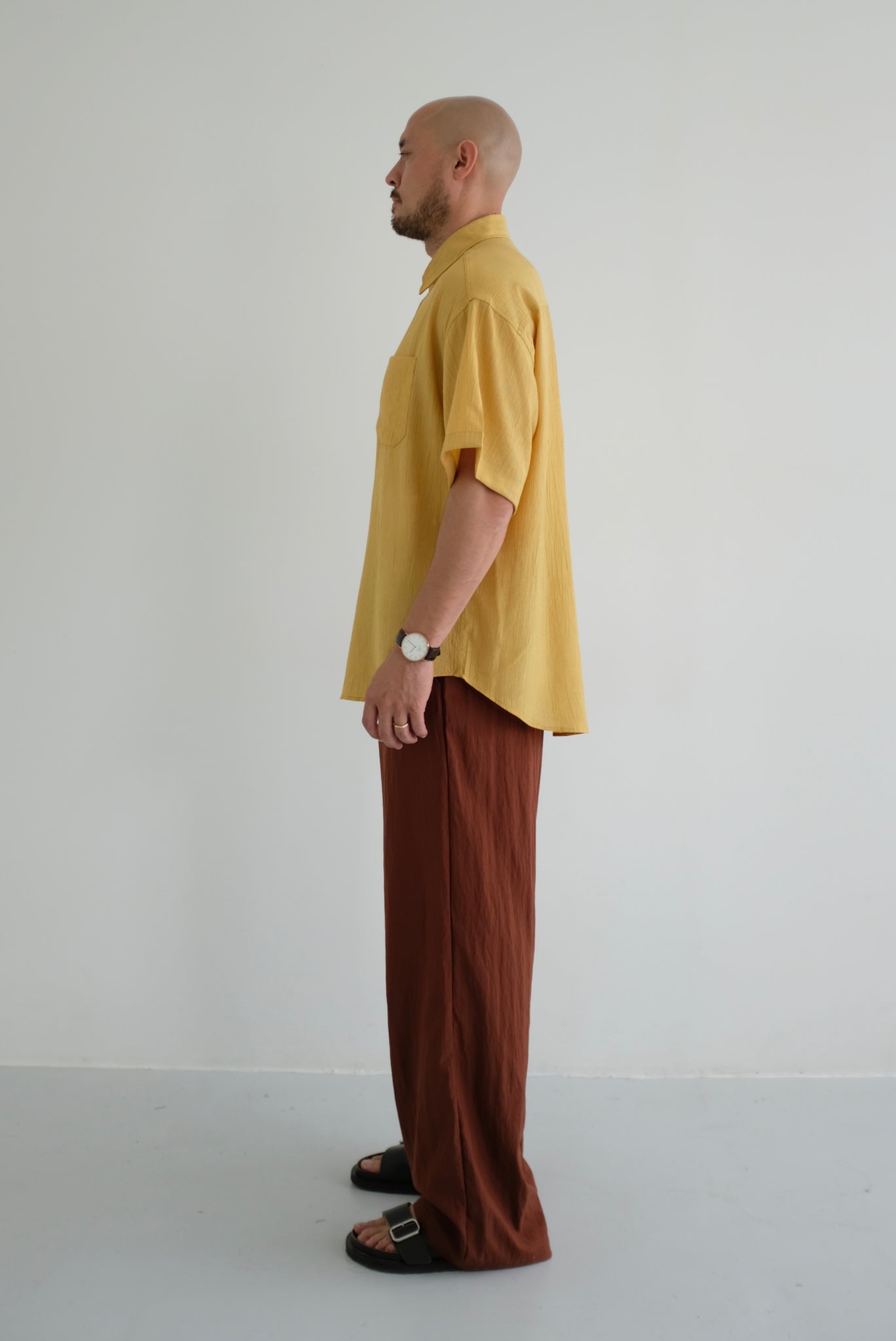 Relaxed Pants in Brick