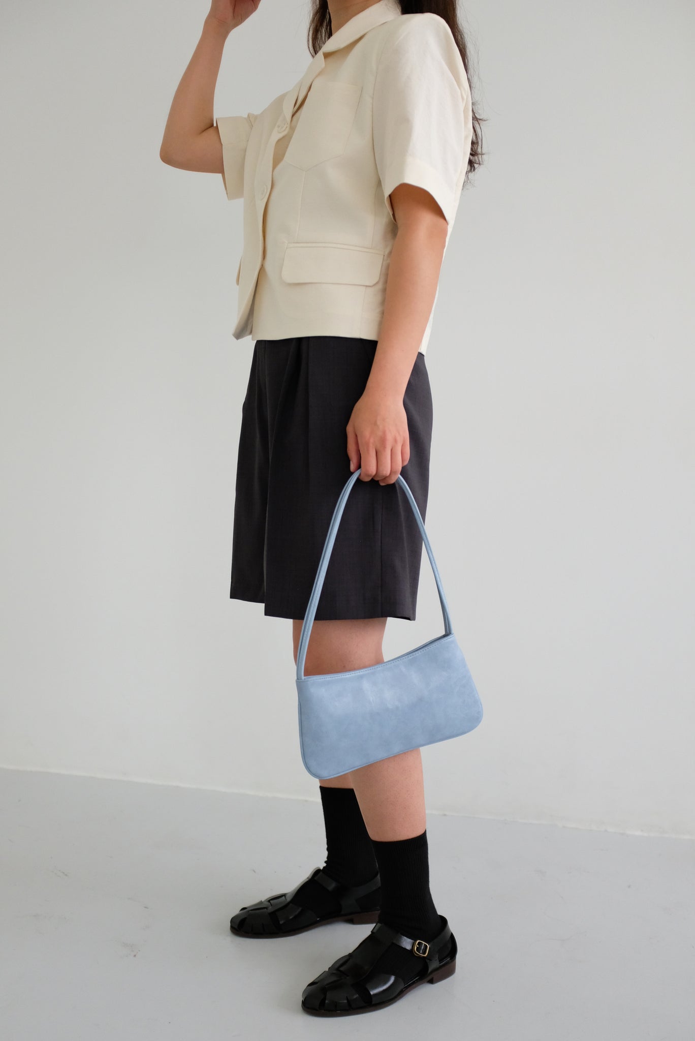 Breeze Tailored Shorts in Navy