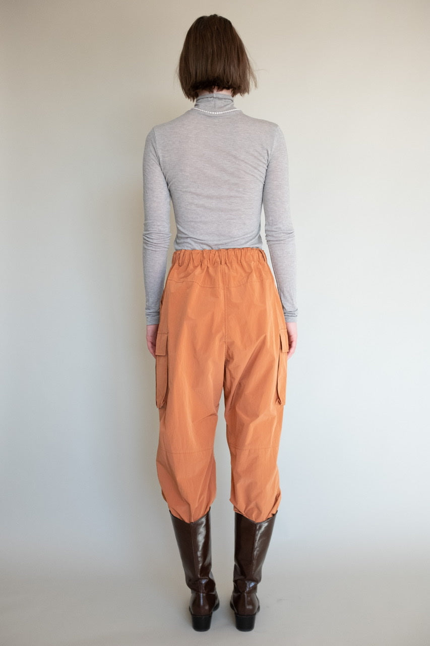Wool turtleneck in gray