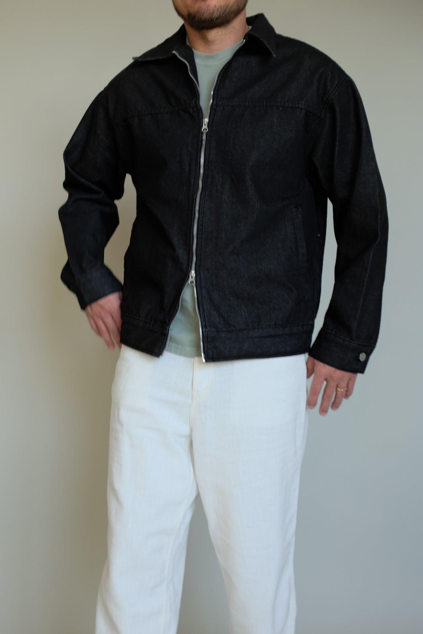 Zip up Non Fade Jacket