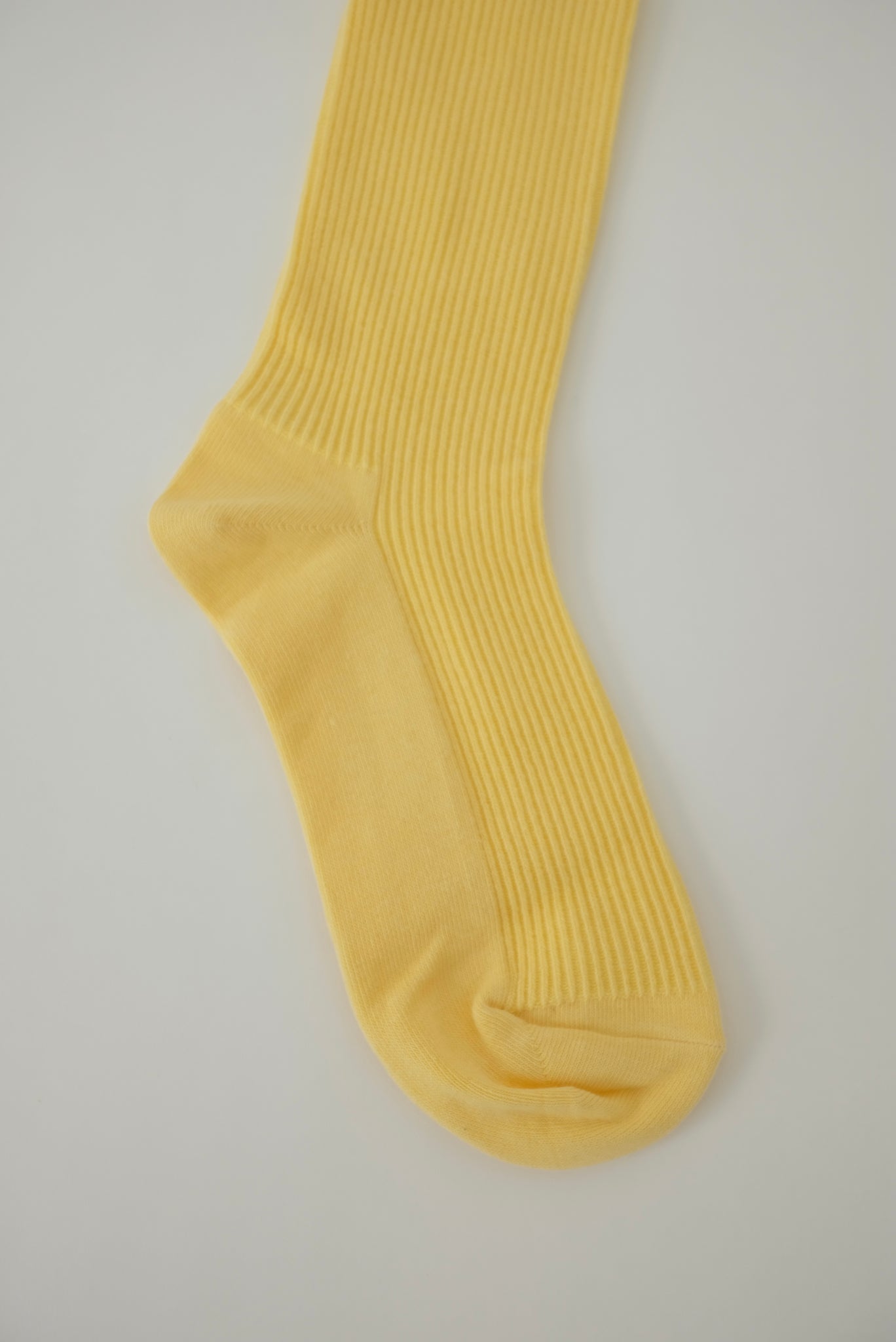 Solid Ribbed Socks II (4 Colors)