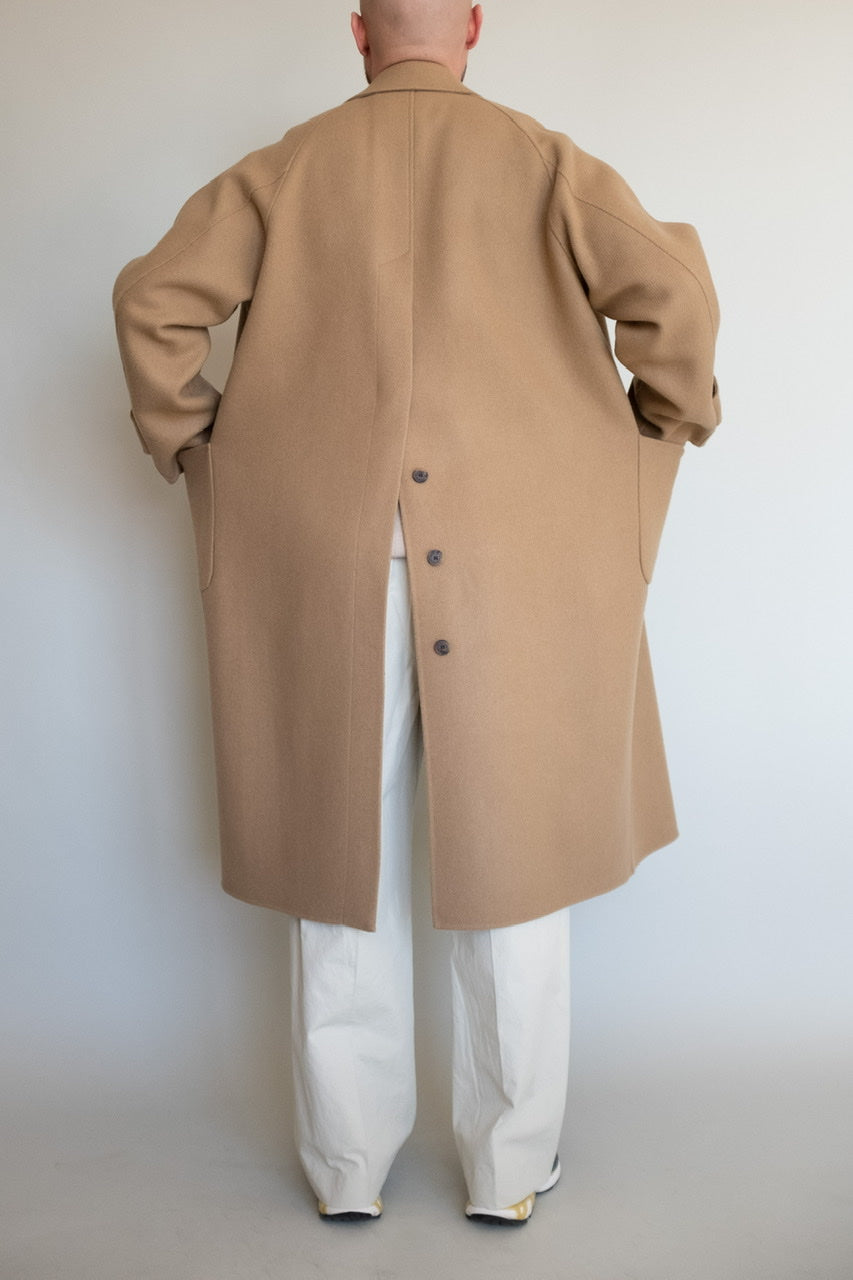 Handmade) Oversized Unisex Coat in Camel – Jowa.shop