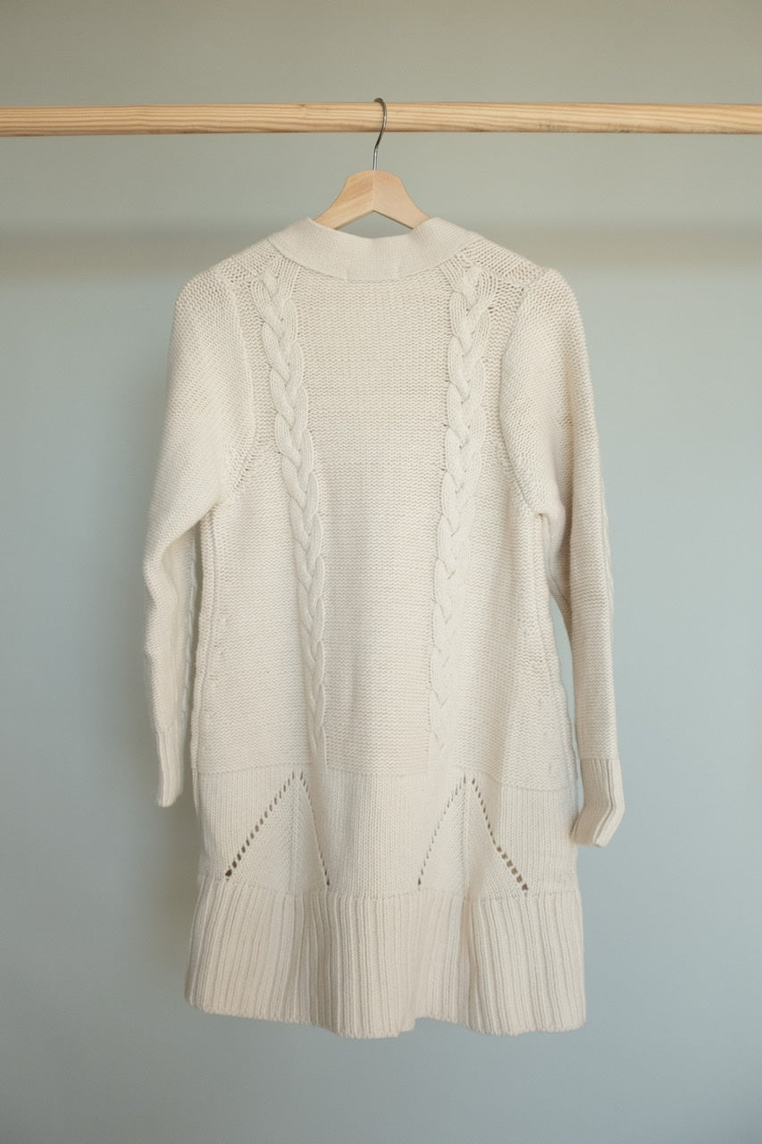 Cable Knit Cardigan Dress in 2 colors