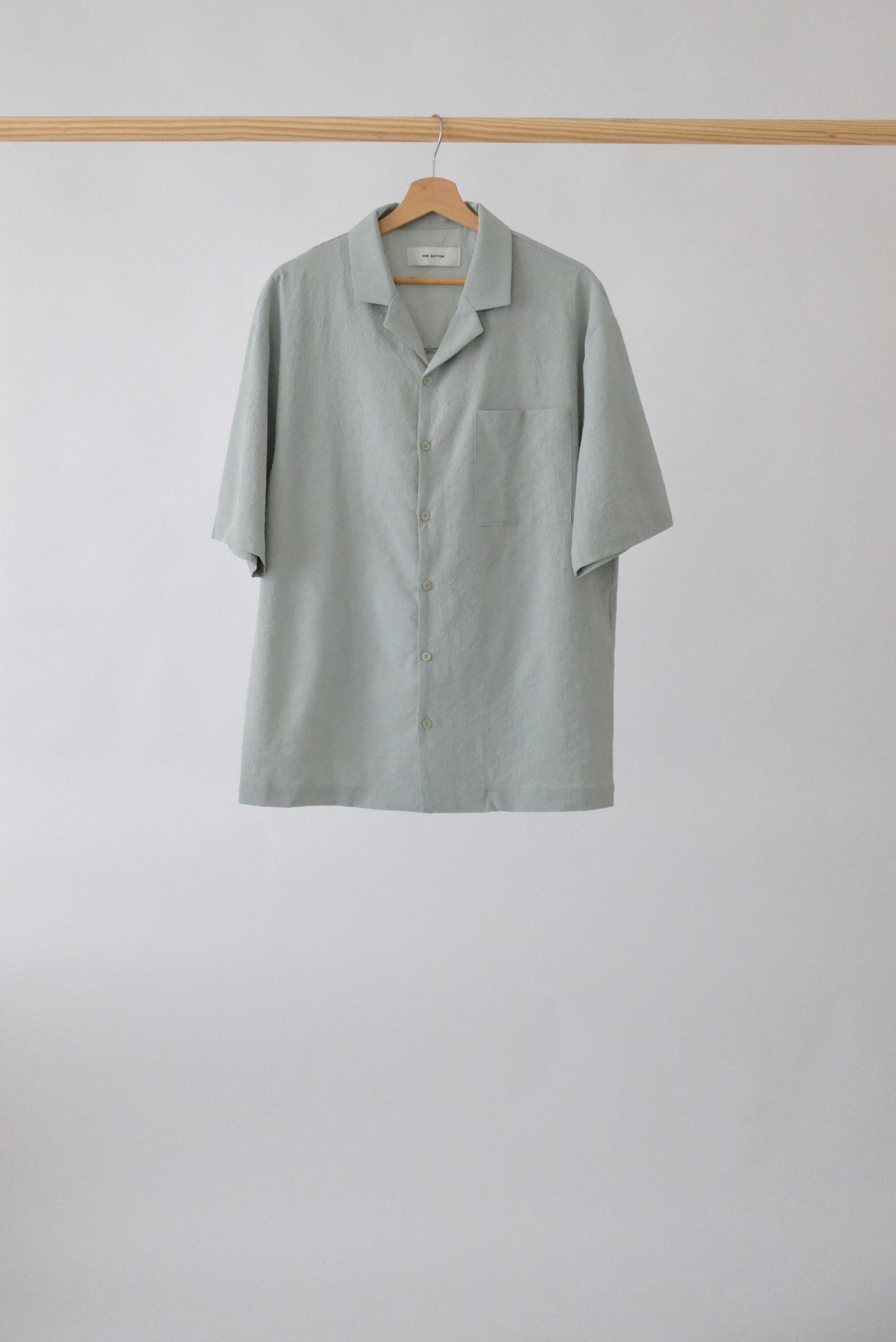 Easy Open Collar Shirts in Mint