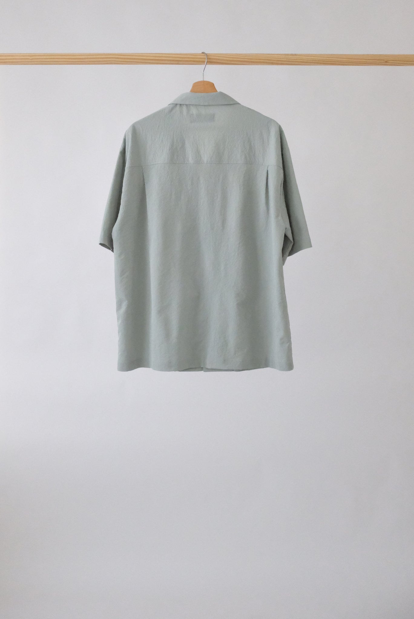 Easy Open Collar Shirts in Mint