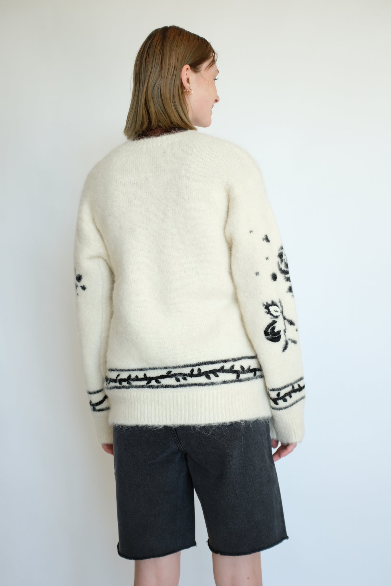 Rose Alpaca Sweater