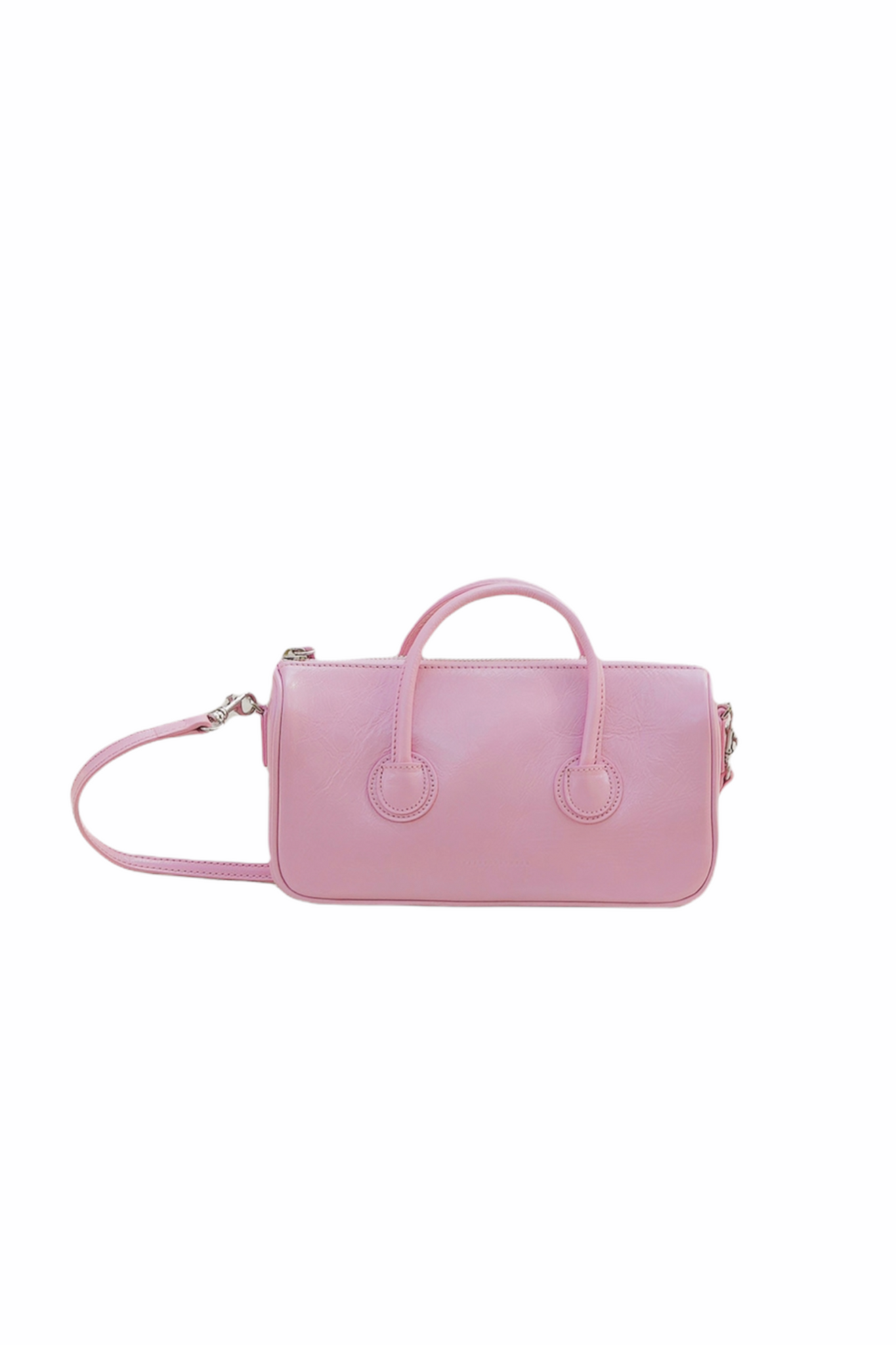 SMALL ZIPPER BAG IN PINK BY MARGESHERWOOD